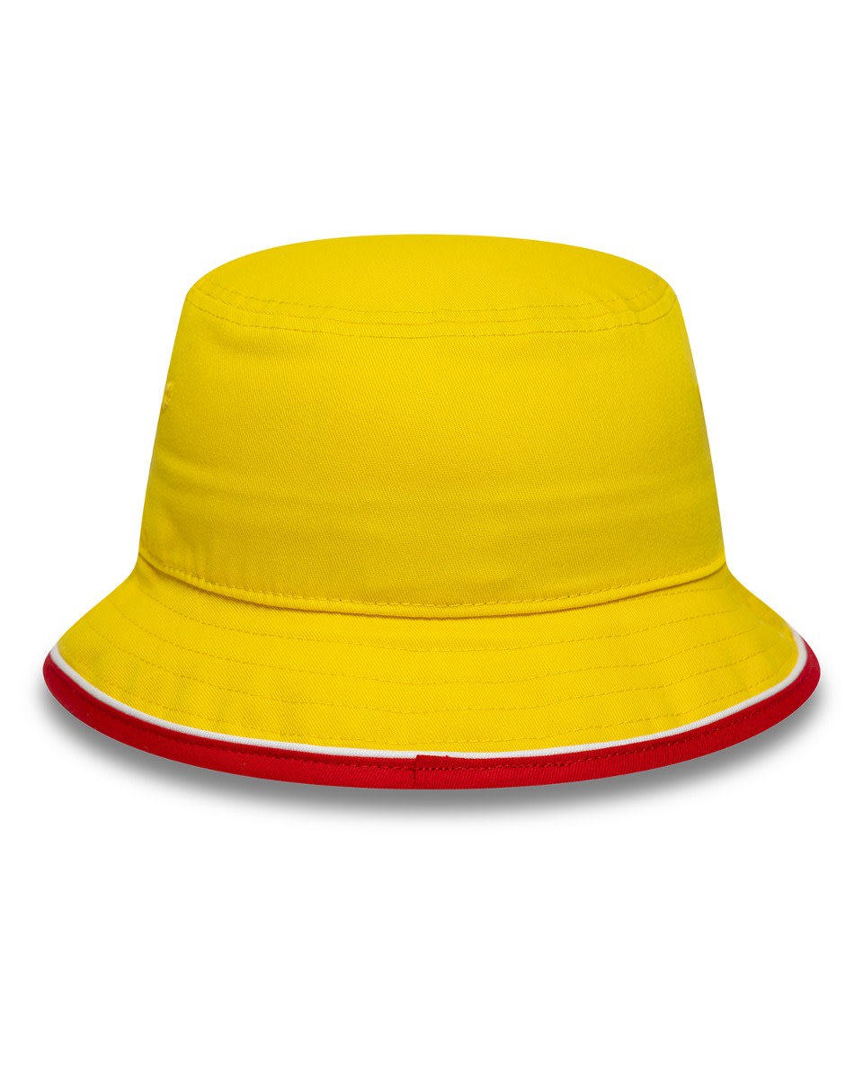 LFC New Era 85 Bright Yellow Bucket Hat - Image 4