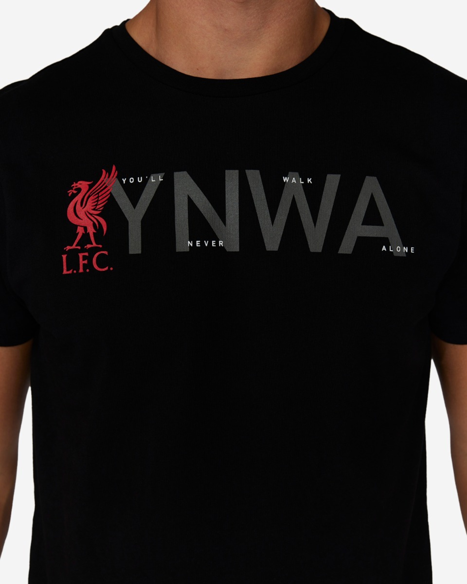 เสื้อยืดผู้ชาย YNWA รุ่น LFC สีดำ - Image 3