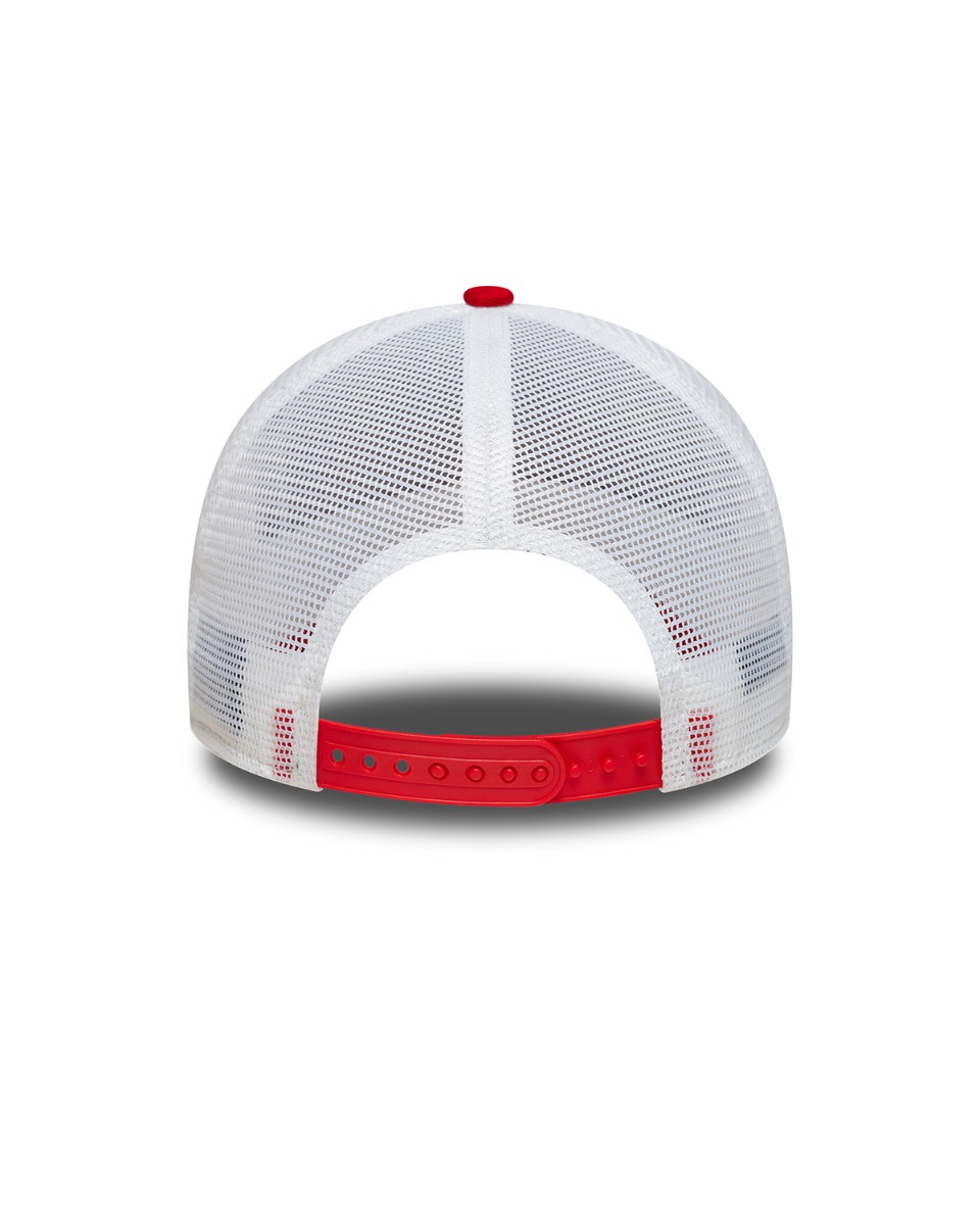 LFC New Era 85 Red 9FORTY A-Frame Trucker Adjustable Cap - Image 4