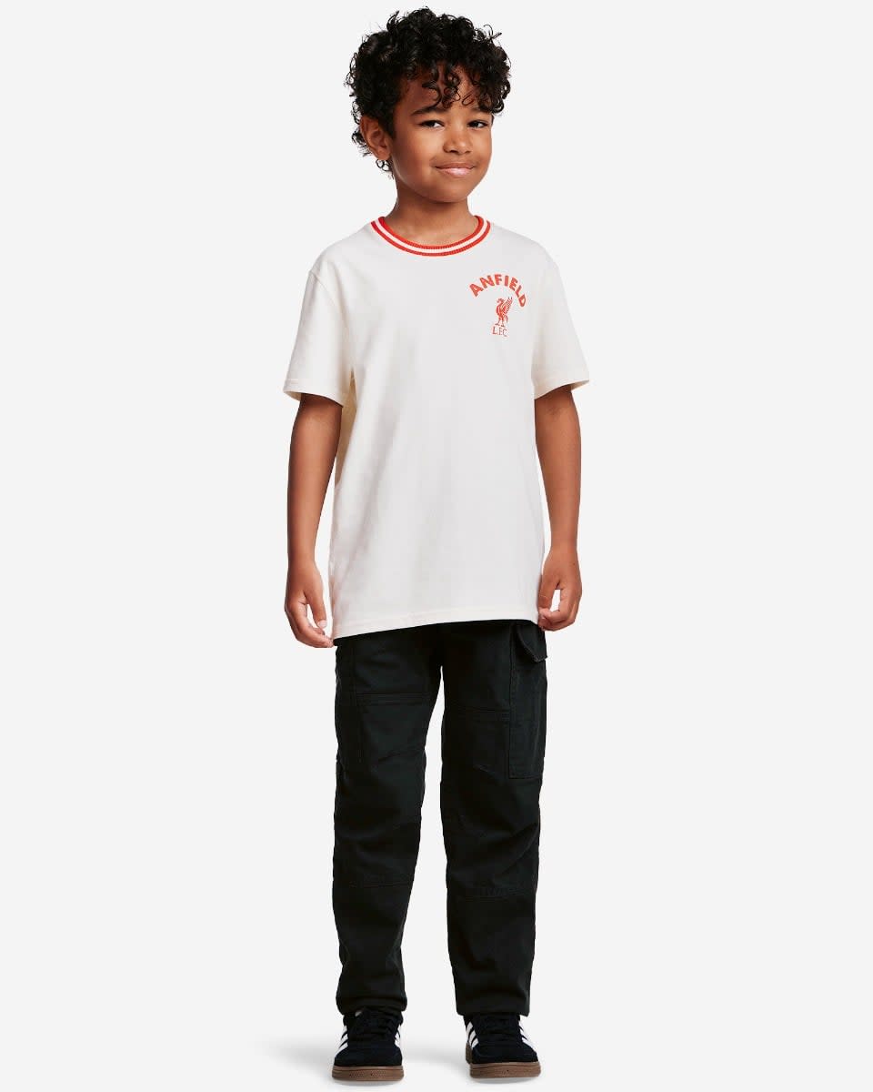 LFC Infants Ribbed Mini Graphic Tee Cream - Image 1