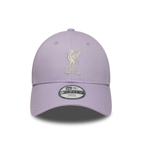 LFC New Era Juniors 9FORTY หมวกสีพาสเทลไลแลค - Image 3