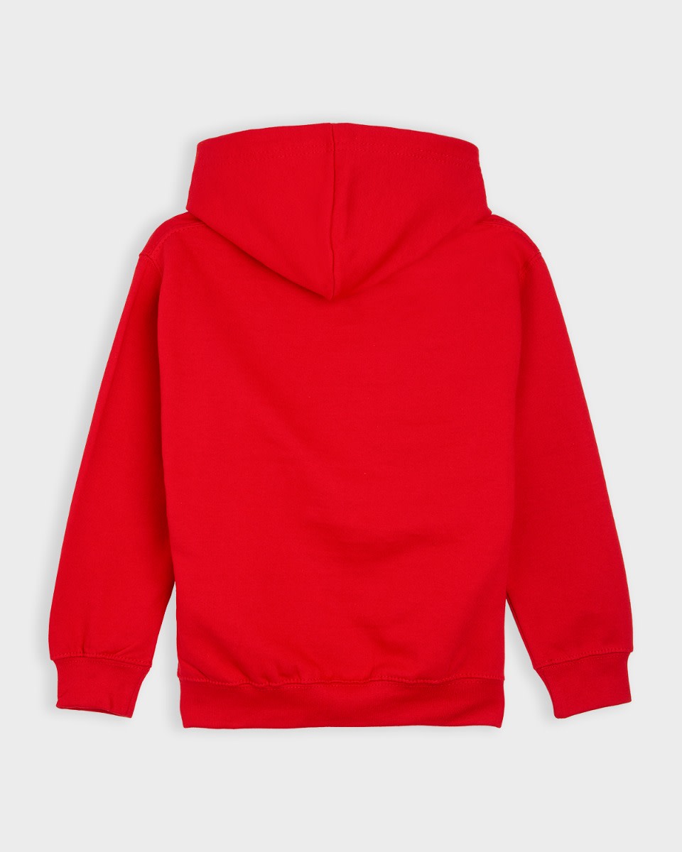LFC Junior Crest Personalised Red Hoody - Image 4