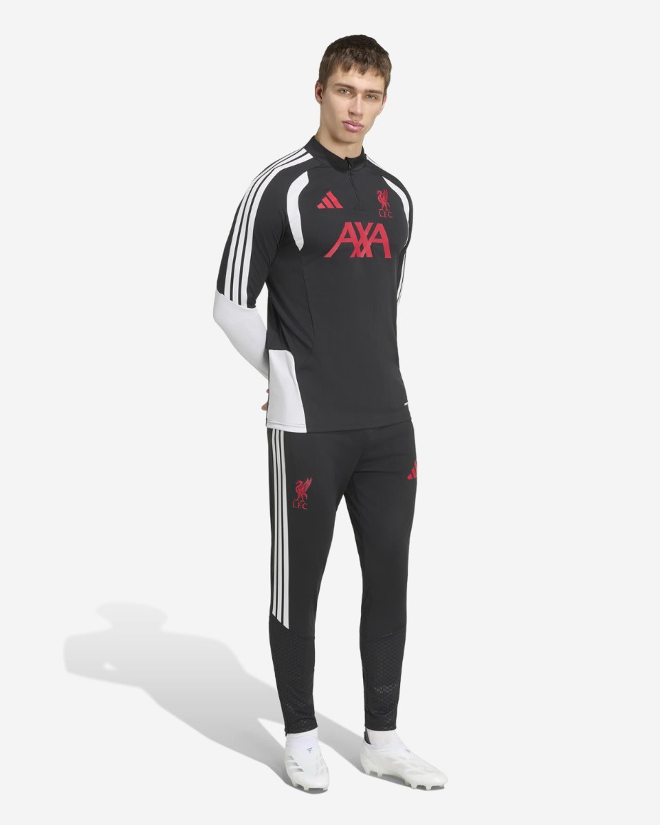 LFC 아디다스 남성용 26/27 티로 트레이닝 탑 블랙 - Image 3