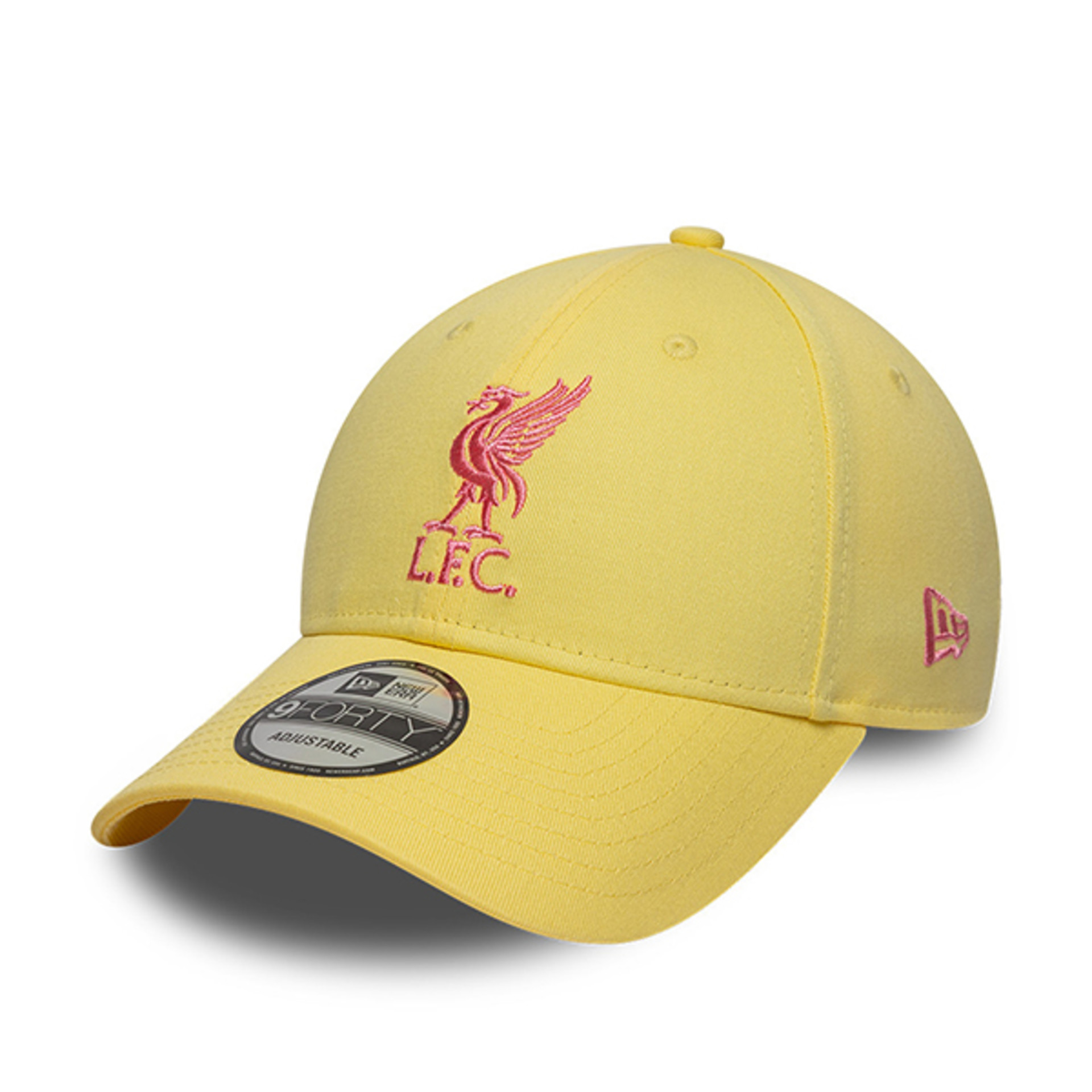 LFC New Era 9FORTY verstellbare Kappe für Damen, pastellgelb - Image 1