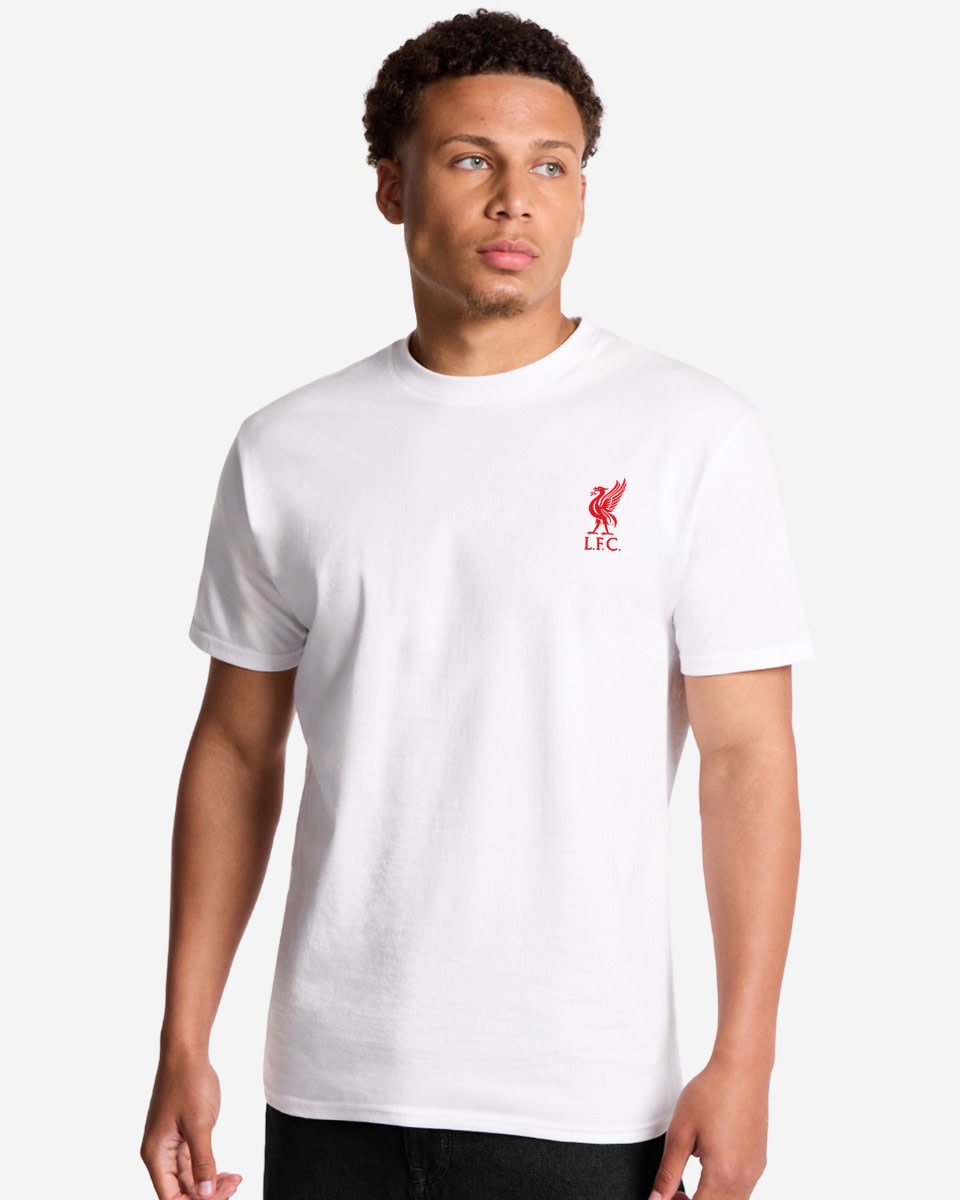 LFC 大人用ロバートソンモンタージュ T シャツホワイト - Image 4