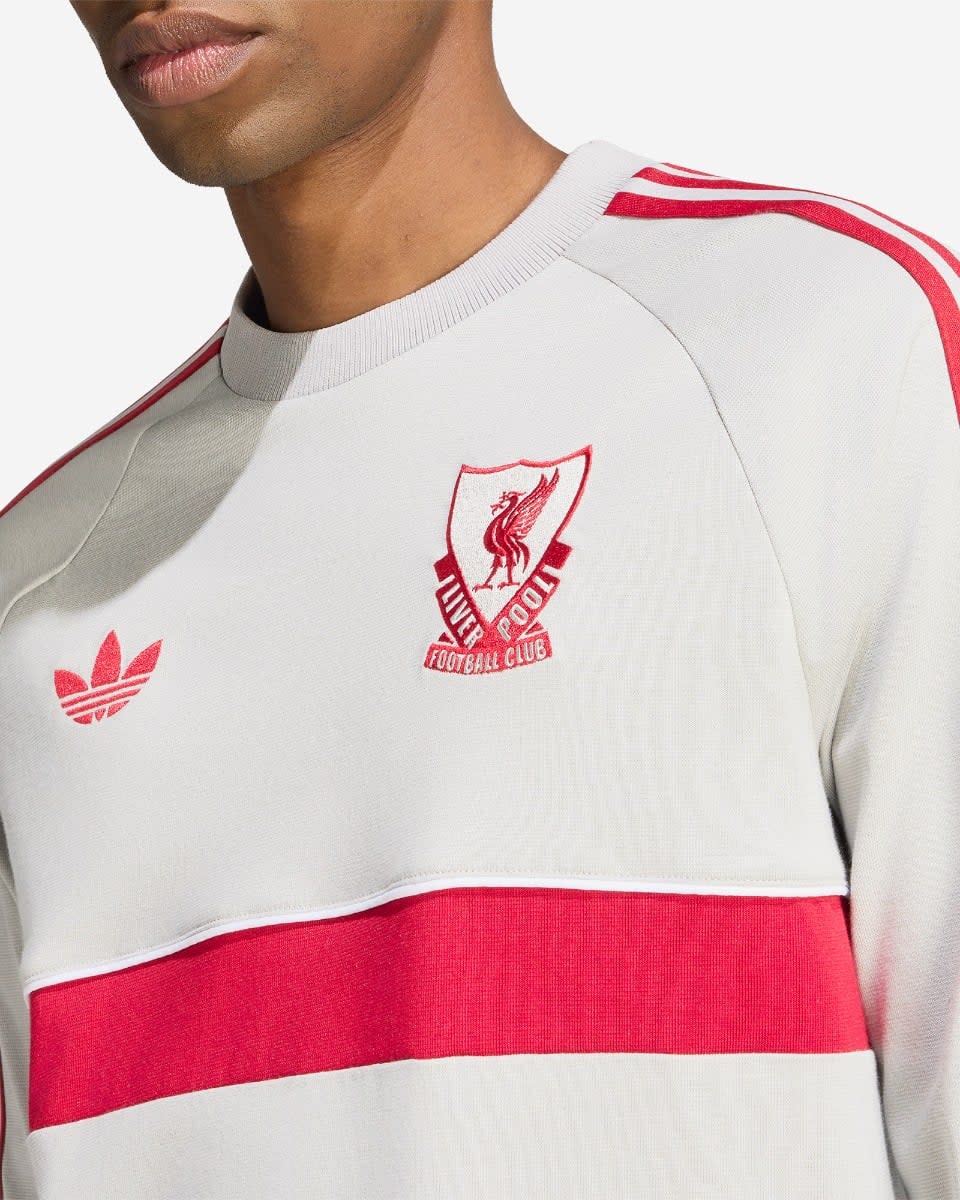 LFC adidas 26/27 Originals Langarmshirt für Herren, Grau - Image 4