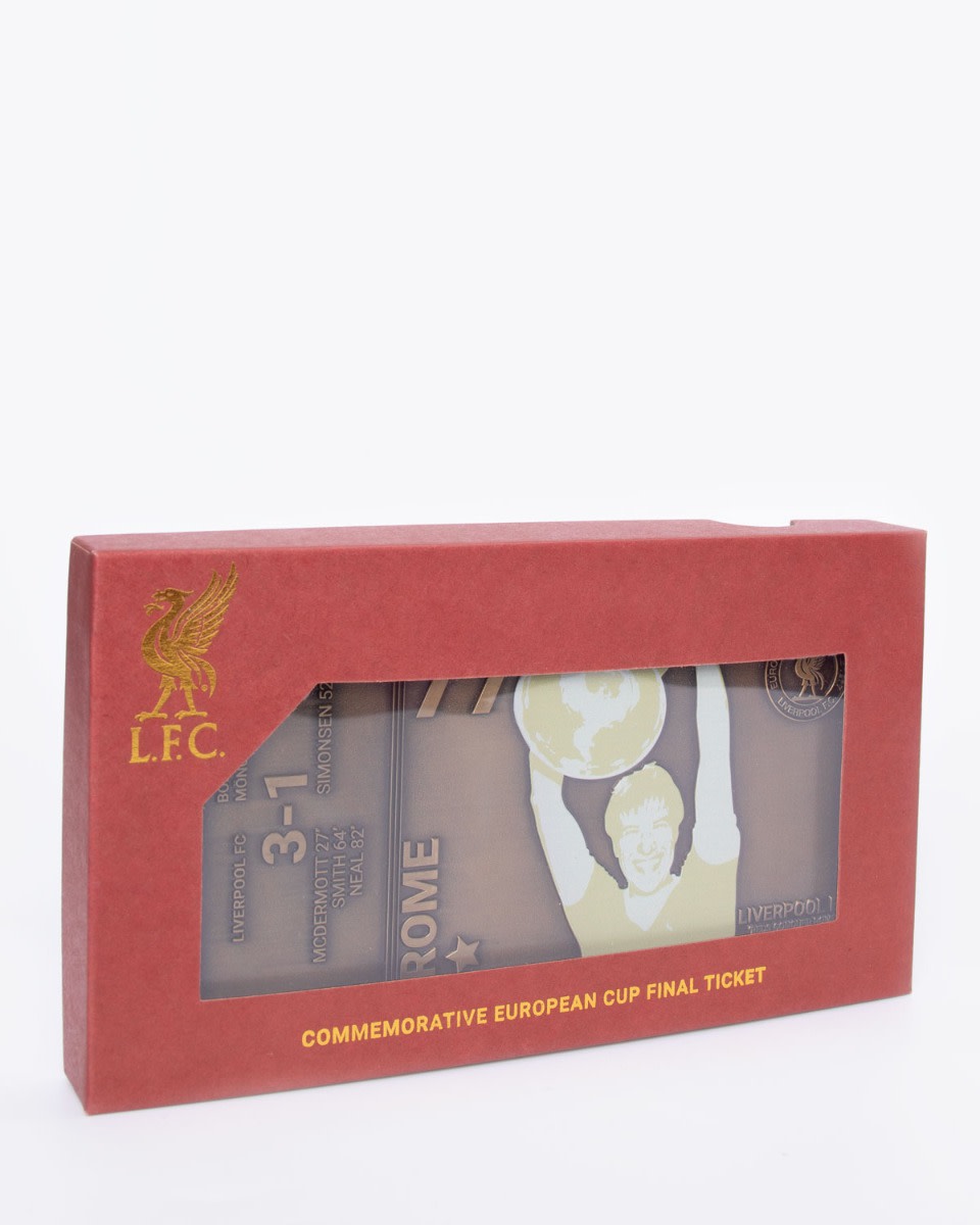 Entrada coleccionable para la final de la Copa de Europa de la LFC 1977 - Image 3