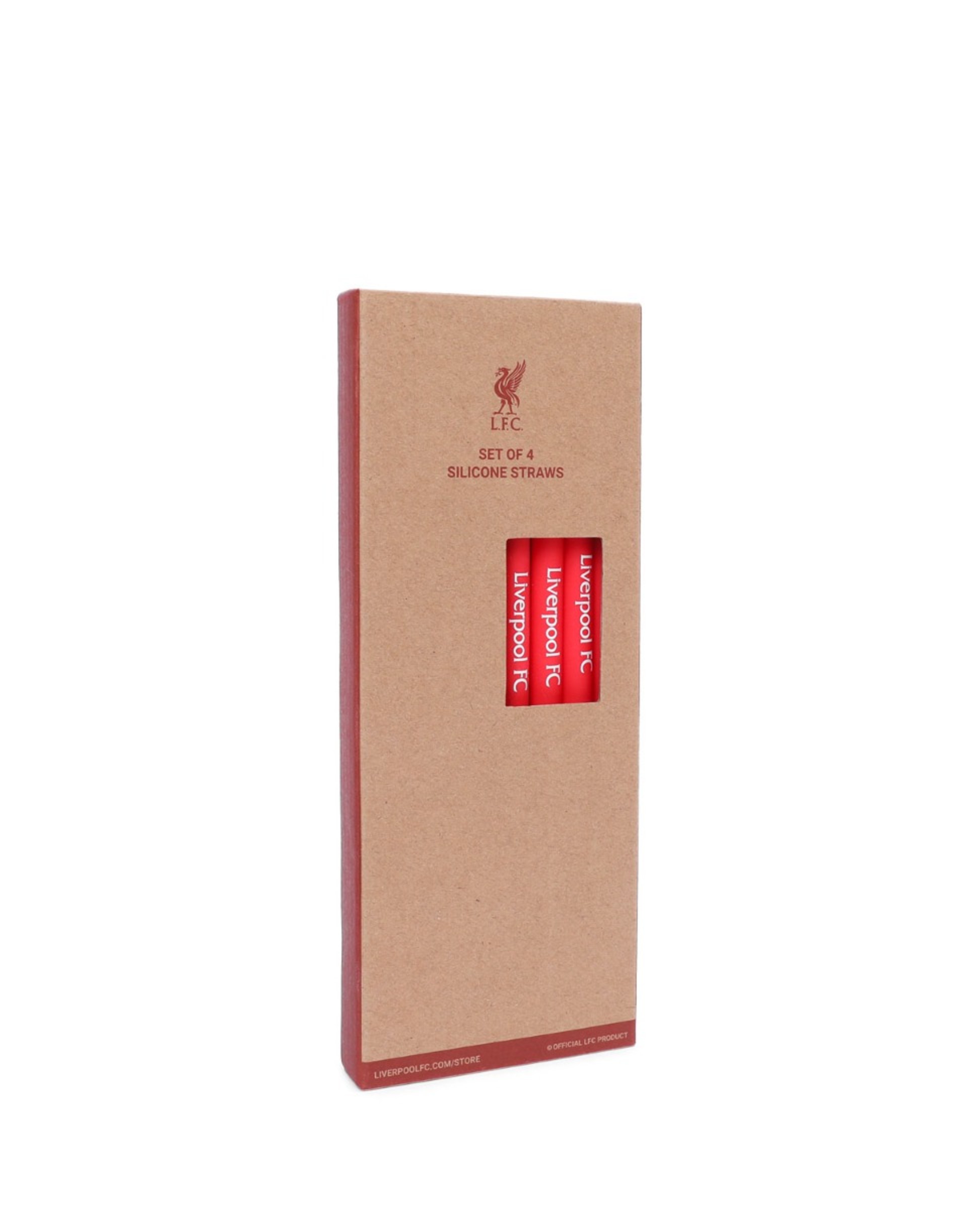 Lot de 4 pailles à boire LFC - Image 1