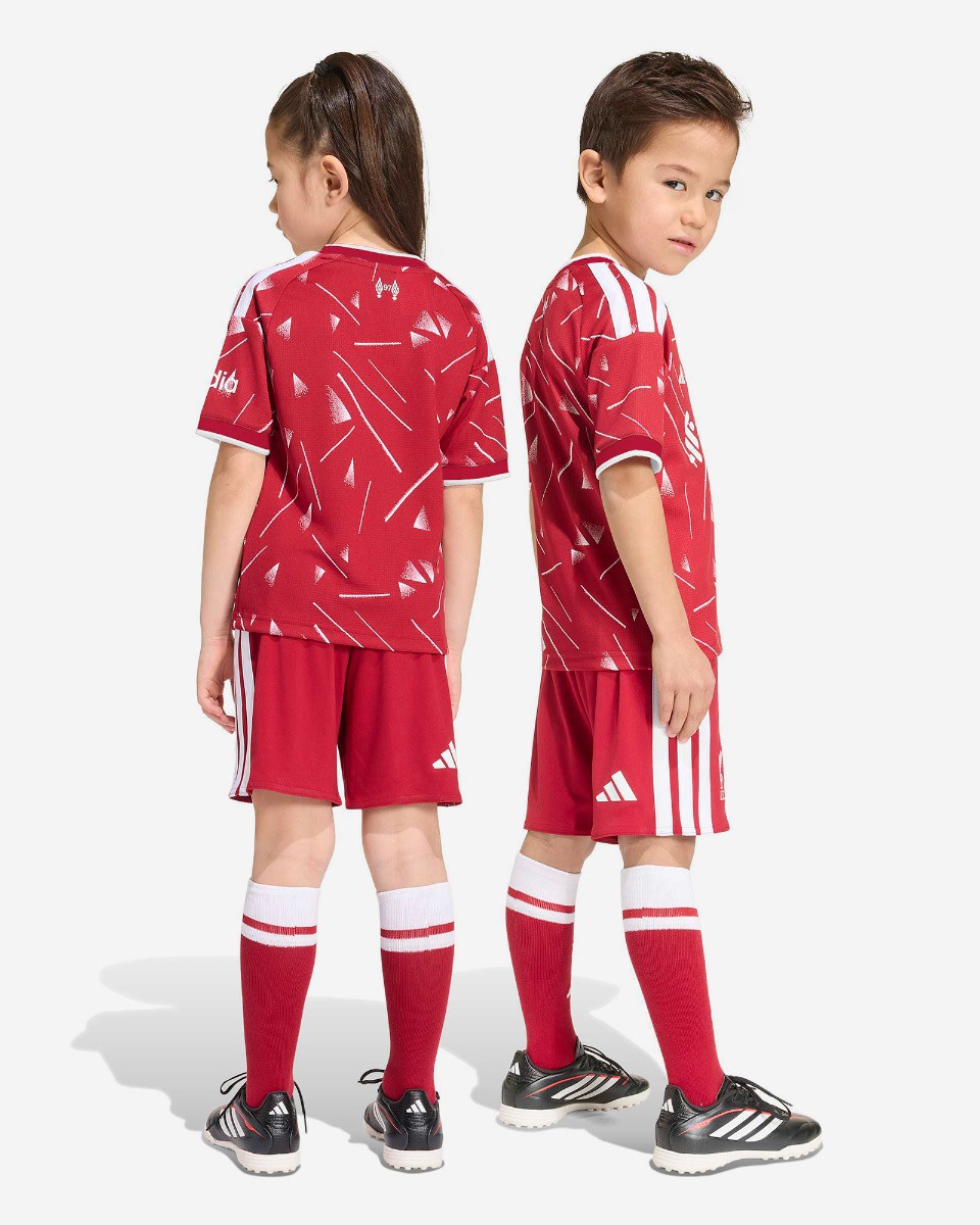 LFC adidas Kids 26/27 Home Mini Kit - Image 2