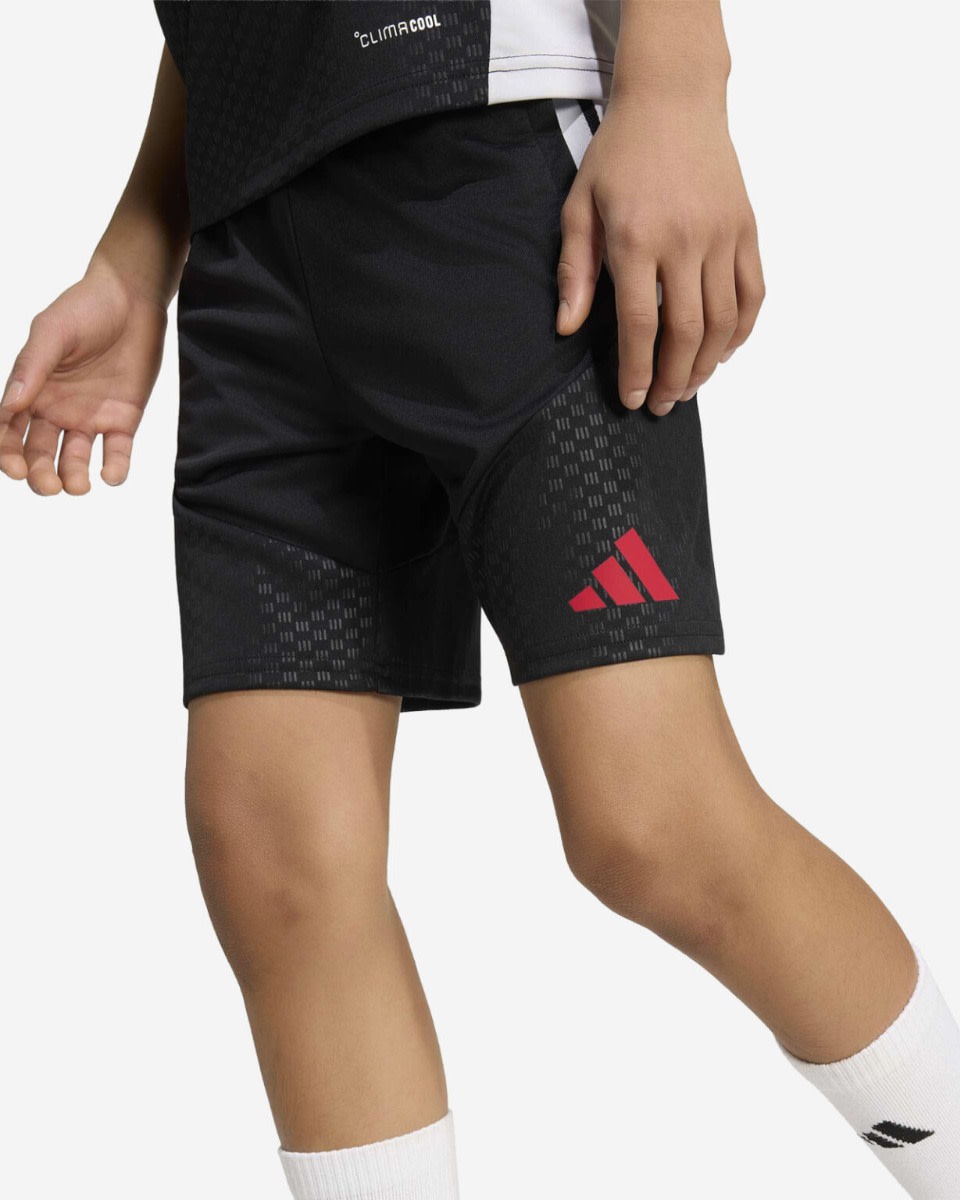Pantalones cortos de entrenamiento LFC adidas Youth 26/27 Tiro negros - Image 4