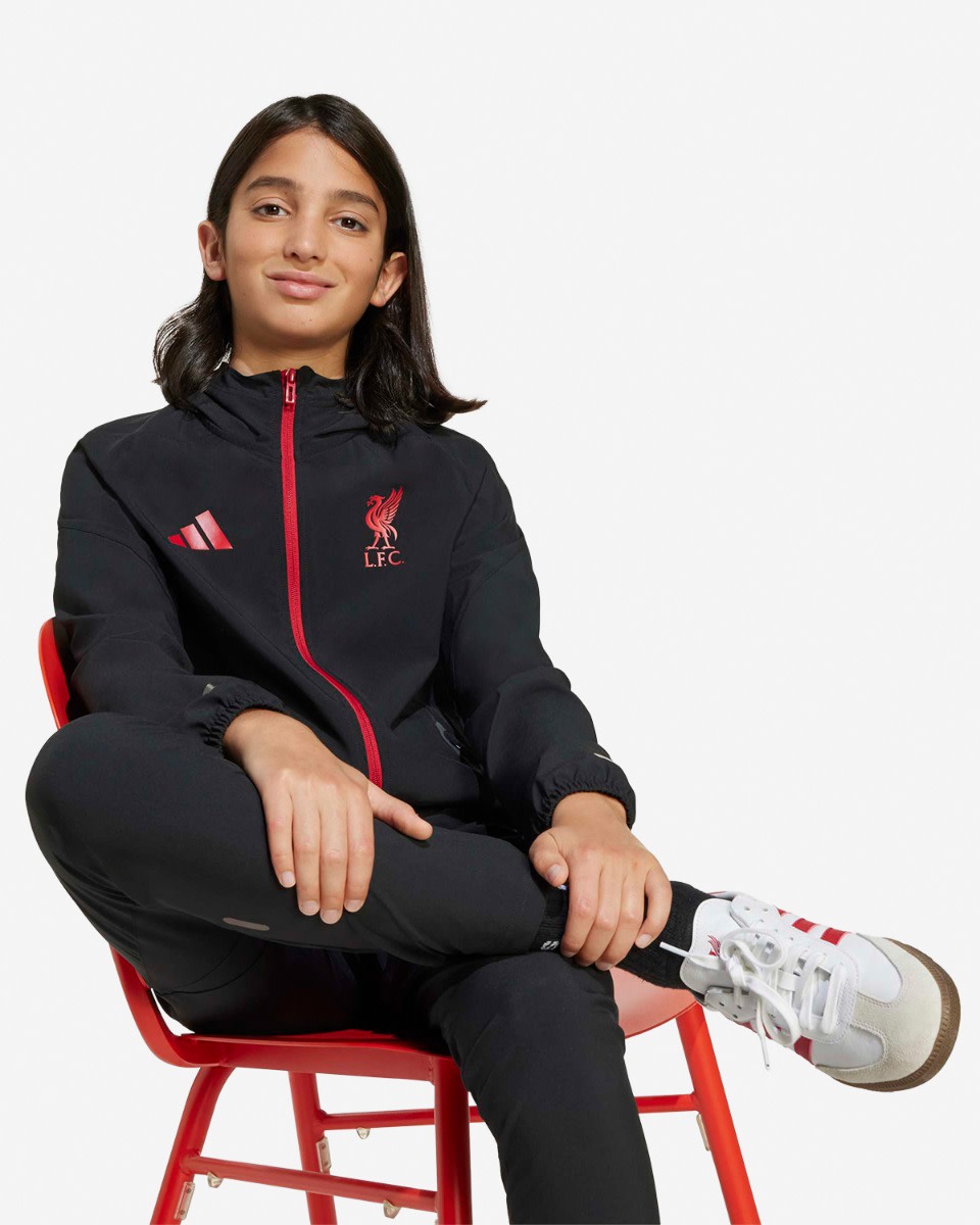 LFC adidas Youth Vis Tech Travel Jacket - Image 3