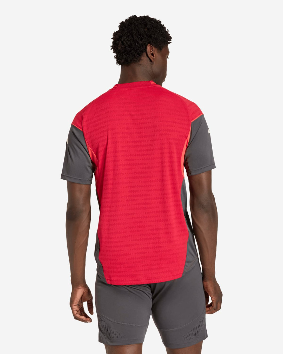 LFC adidas Mens 25/26 Short Sleeve Pro Top Red - Image 2