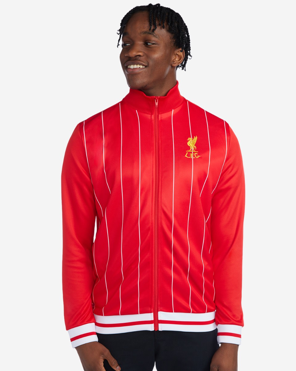 LFC Mens Heritage 82 Home Track Jacket Red - Image 4