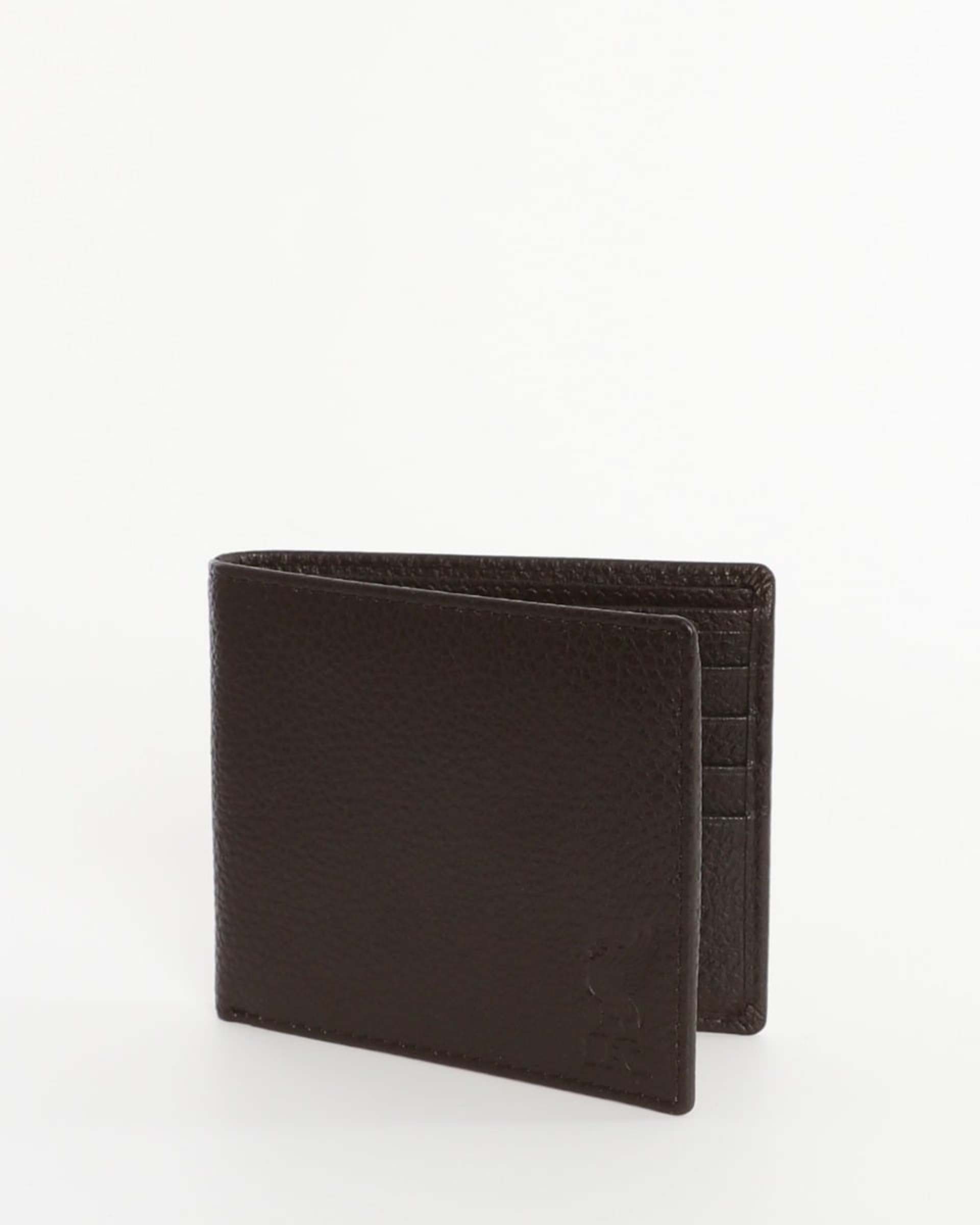 Cartera LFC de piel marrón - Image 1