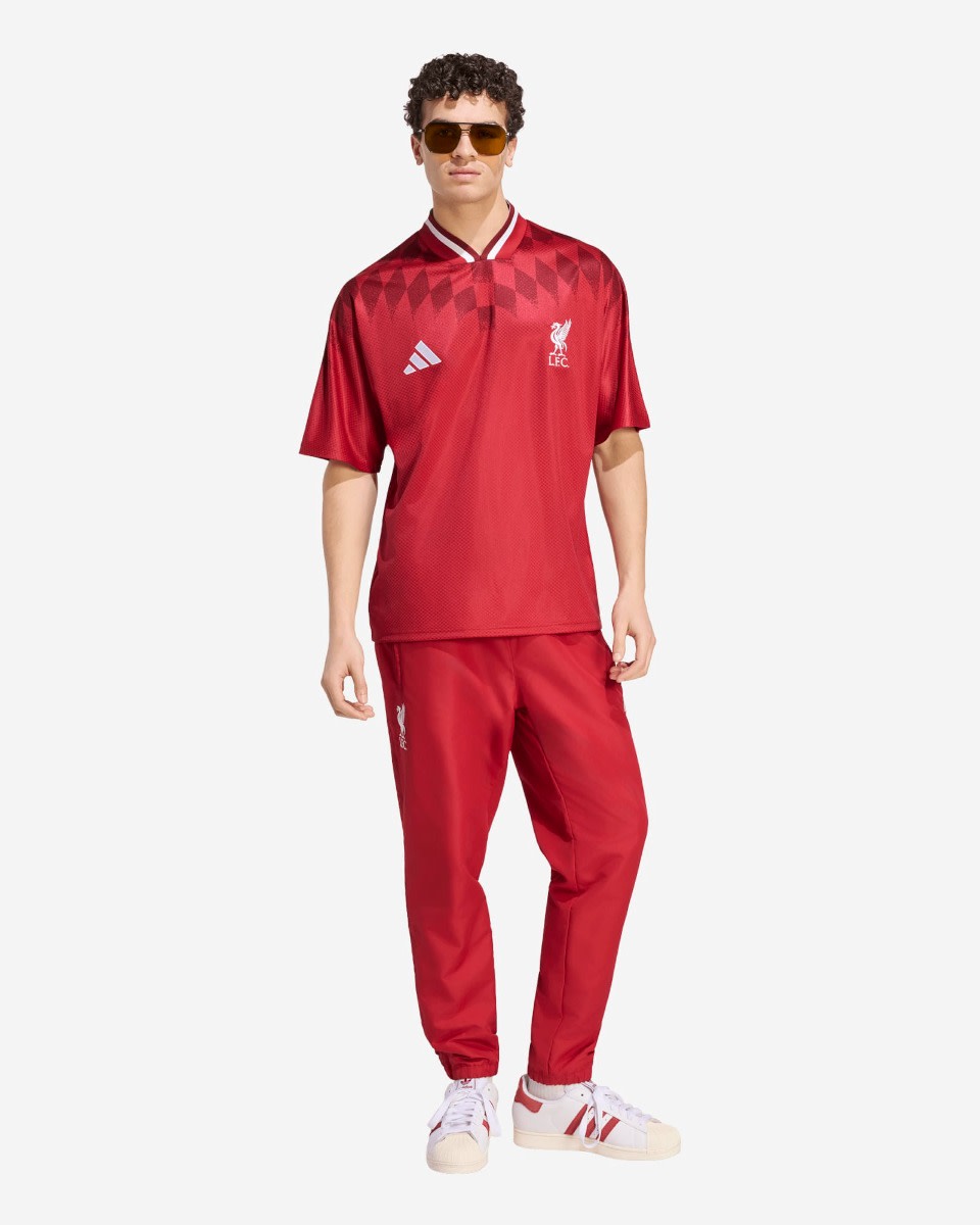 LFC adidas Mens 26/27 Stadium Jersey Active Maroon - Image 3