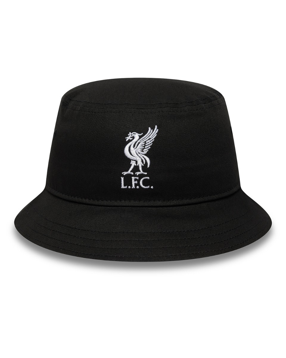 LFC New Era Liverpool CORE BUCKET Hat Black - Image 2