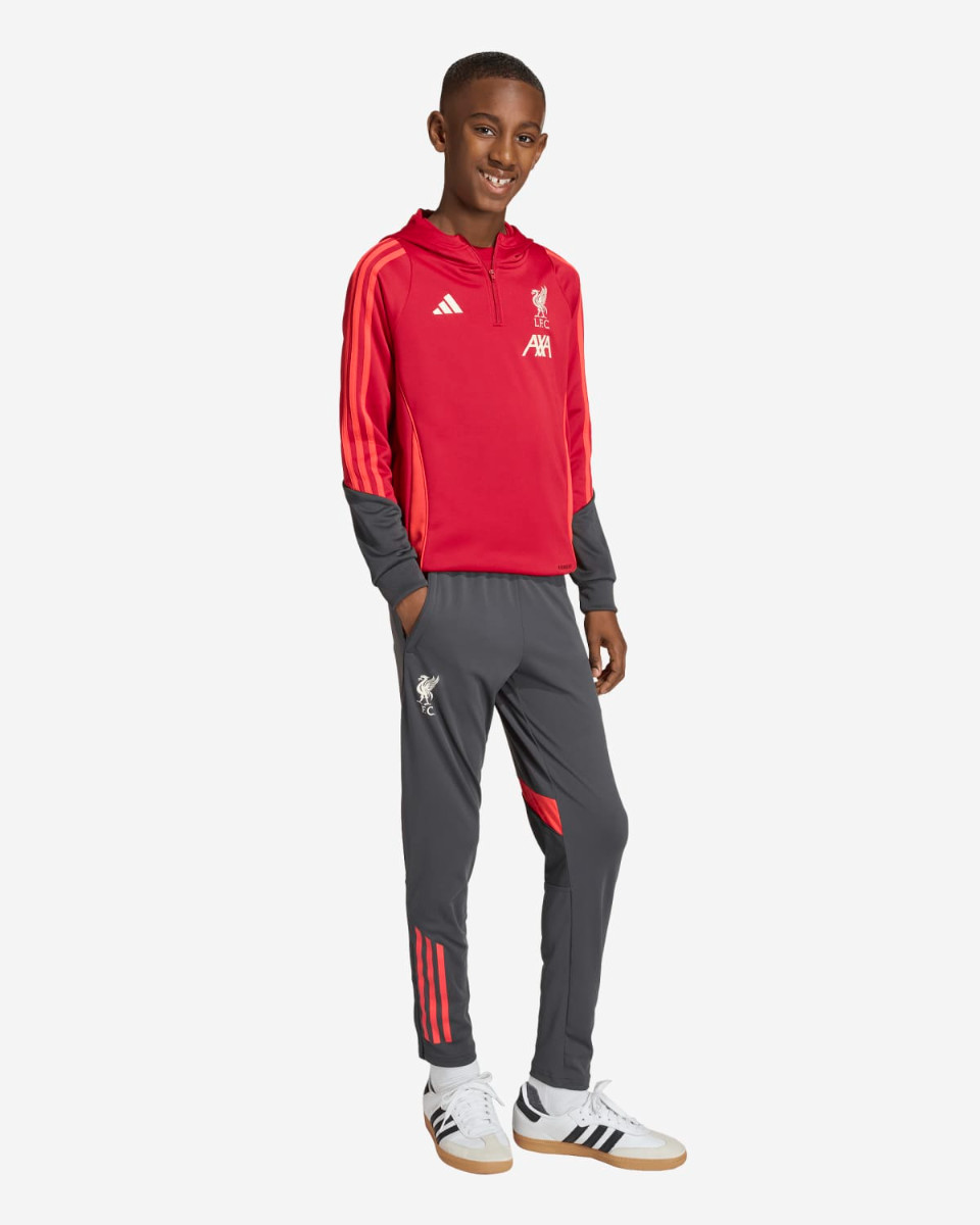 LFC adidas Juniors 25/26 Training Hoodie Red - Image 3