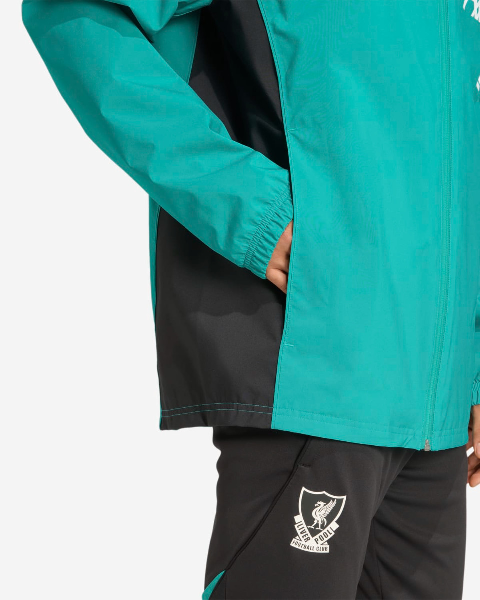 LFC adidas Herre 25/26 europæisk regnjakke - Image 4