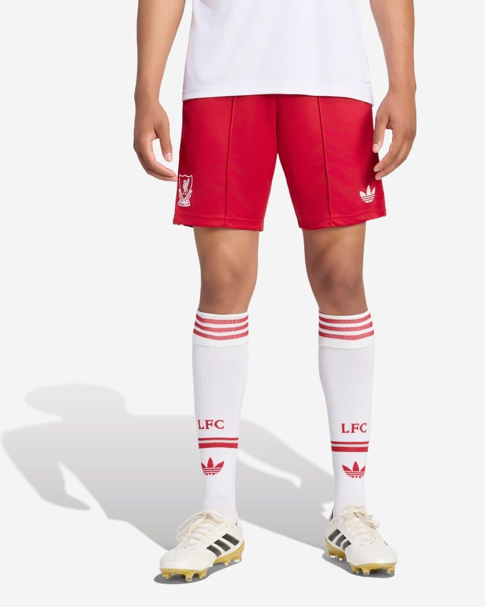 LFC adidas Mens 26/27 Away Shorts Red - Image 1