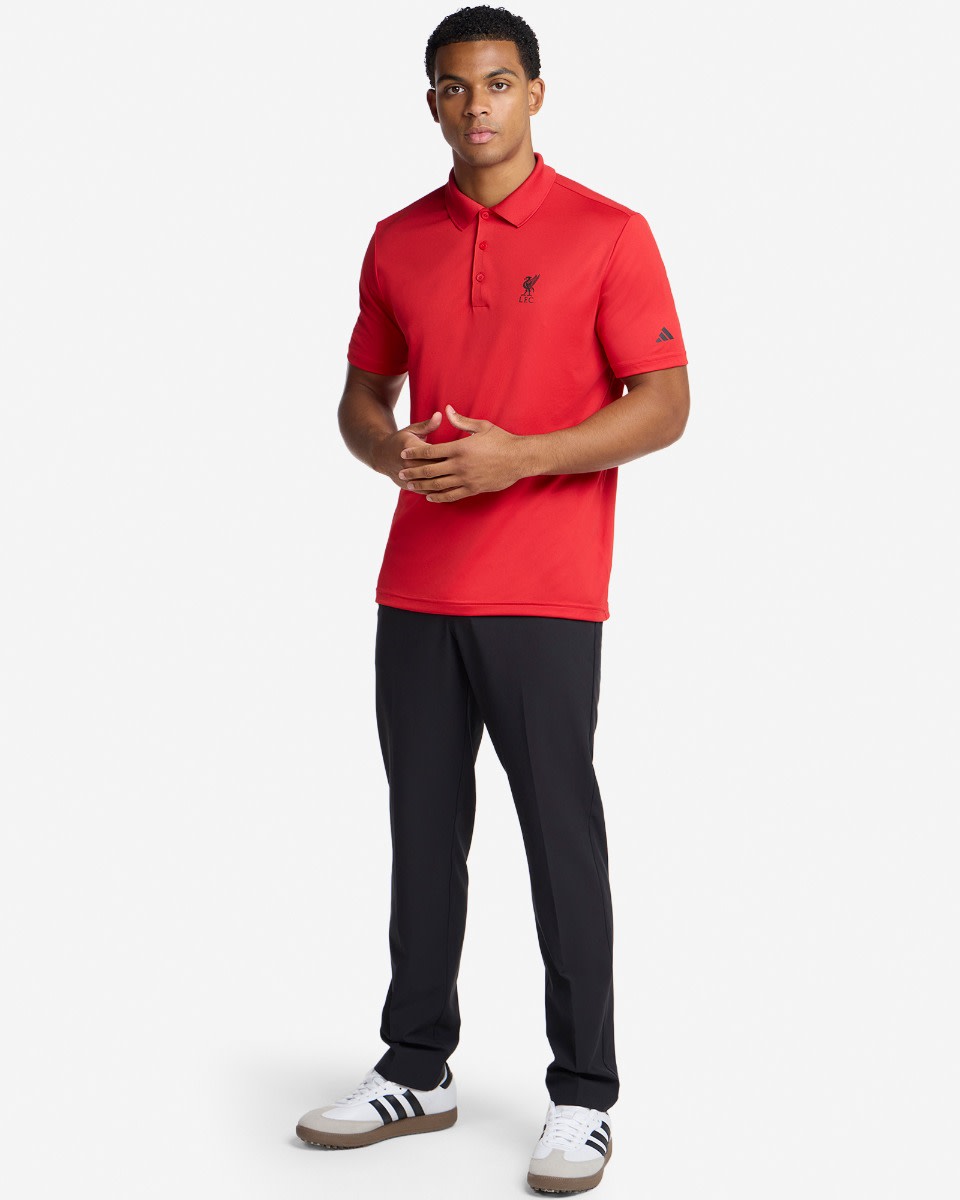LFC adidas Adults Ultimate365 Tapered Golf Trousers Black - Image 4