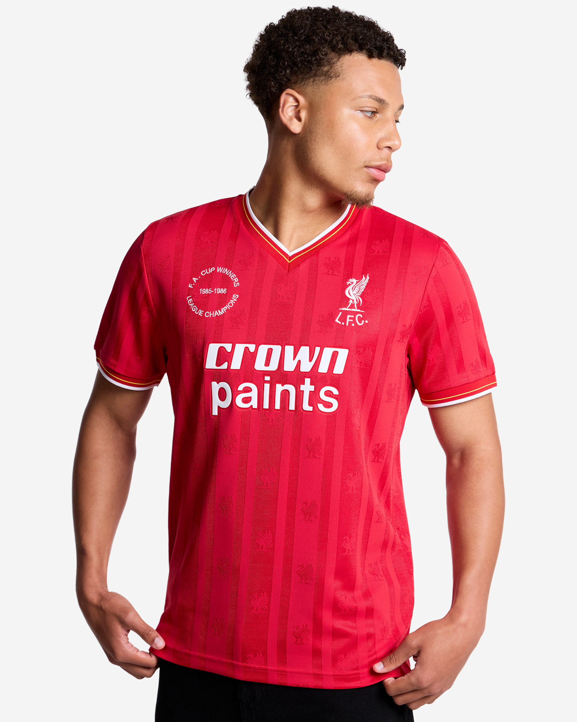 Camisa de casa LFC 85/86 para hombre - Image 3