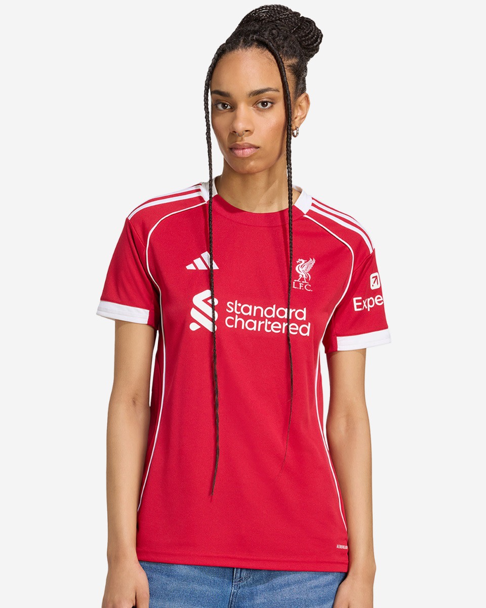 LFC adidas Womens 25/26 Home Jersey - Image 1