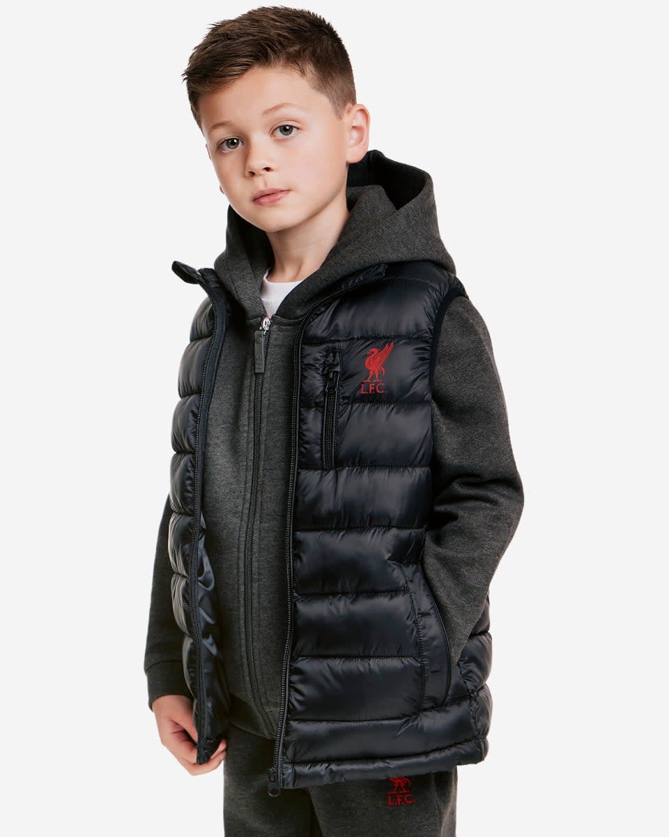 LFC Infants Padded Gilet Black - Image 3