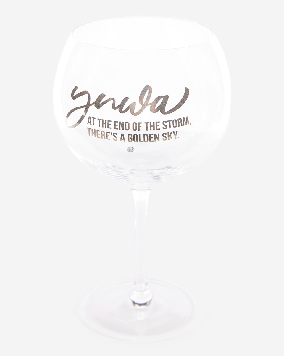LFC YNWA Dekor Gin Glass - Image 1
