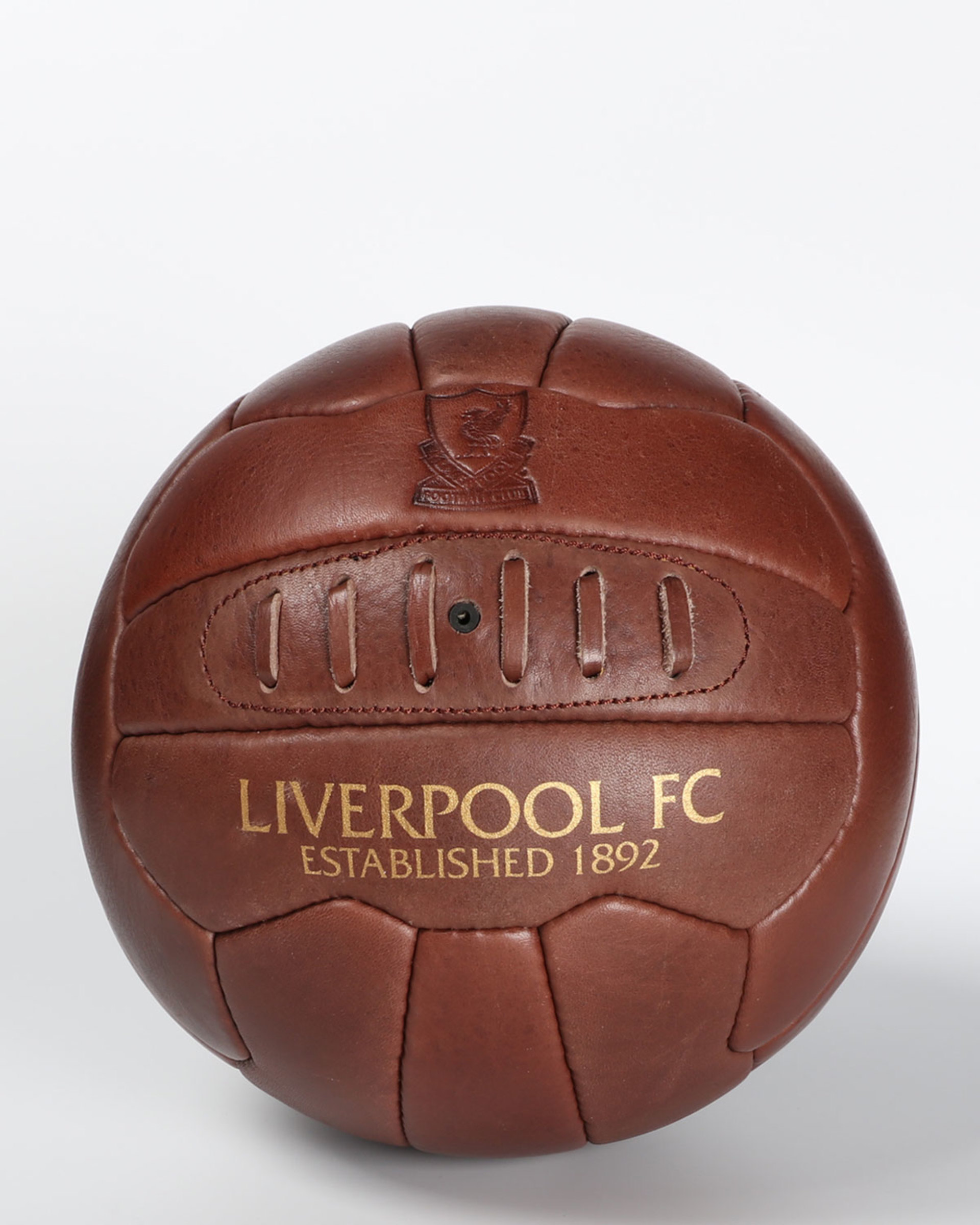 Pelota retro de cuero LFC - Image 1