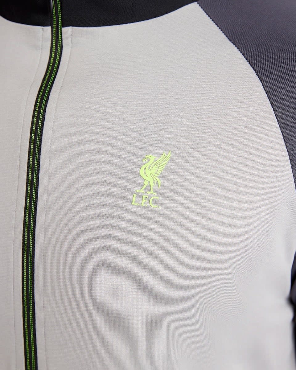 LFC Adults 1/2 Zip Top Black & Grey - Image 4