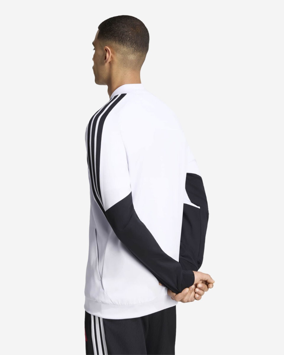LFC adidas Mens 26/27 Tiro Presentation Jacket Dash Grey - Image 2