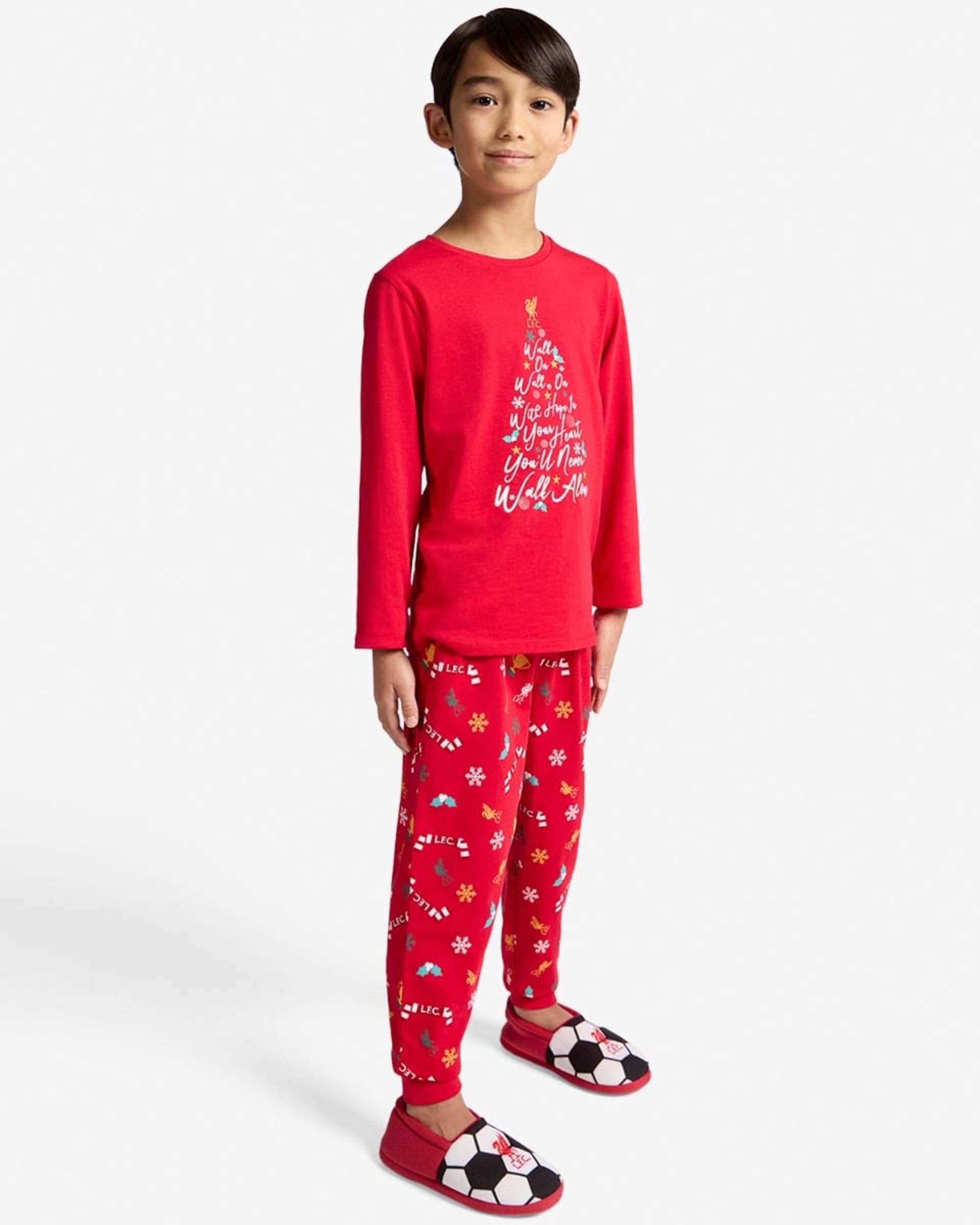 LFC Juniors Julepyjamas Rød - Image 3