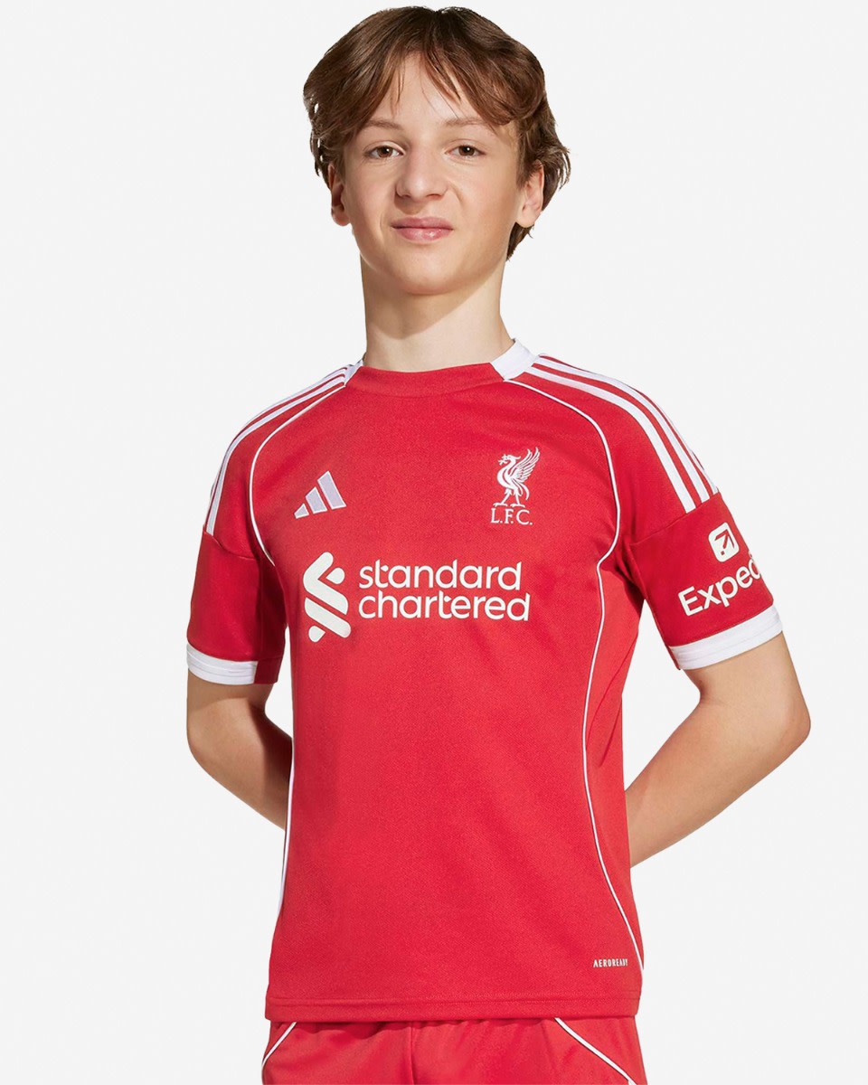 LFC adidas Youth 25/26 Home Jersey - Image 3
