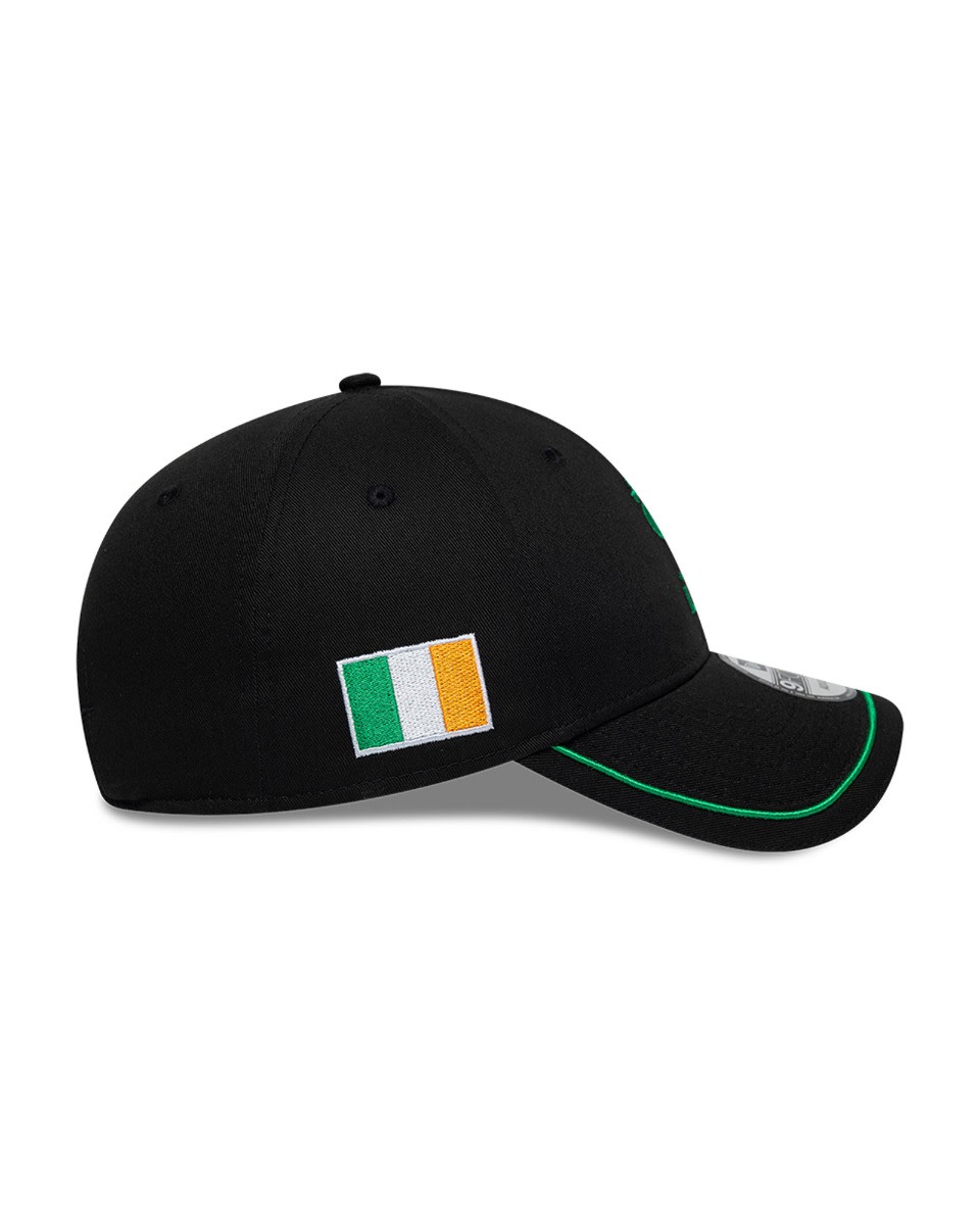 LFC New Era Adults 9FORTY Ireland Cap Black - Image 4