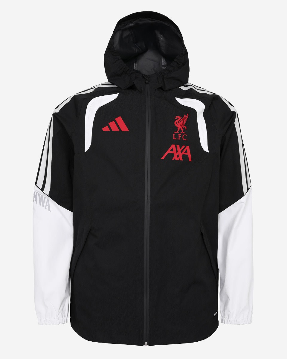 LFC 阿迪达斯男士 26/27 Tiro Pro-Rain 夹克黑色 - Image 1