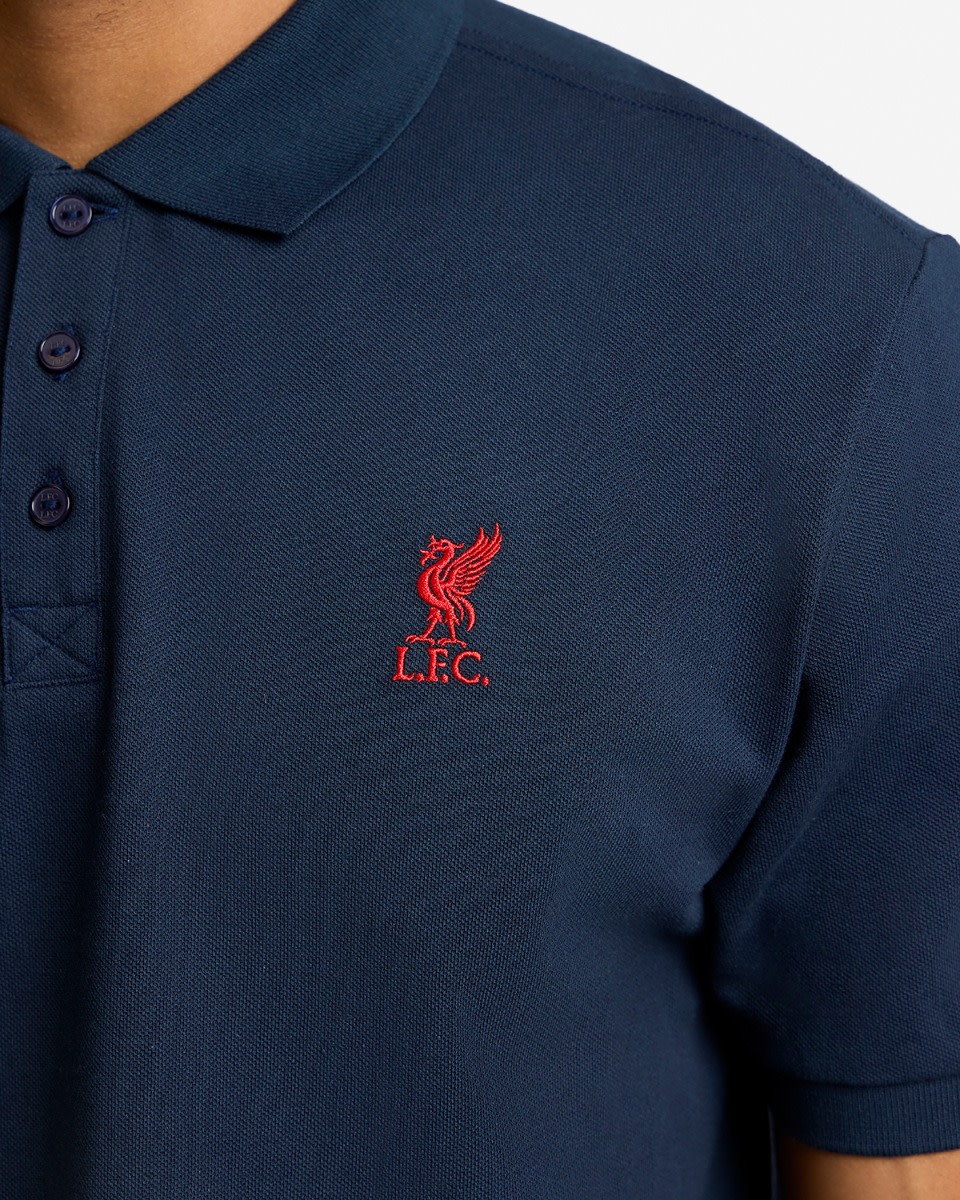 LFC Mens Conninsby Polo Navy Blue - Image 2