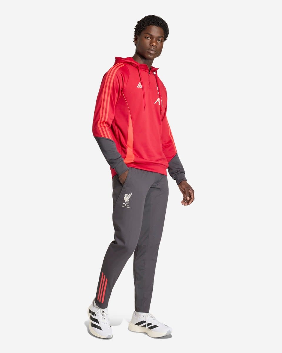 LFC adidas Mens 25/26 Training Hoodie Red - Image 4