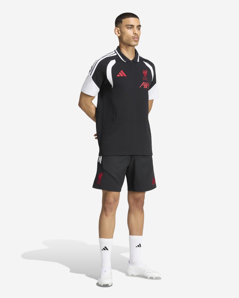 Pantalones cortos LFC Adidas 26/27 Tiro Downtime para hombre, negros - Image 3