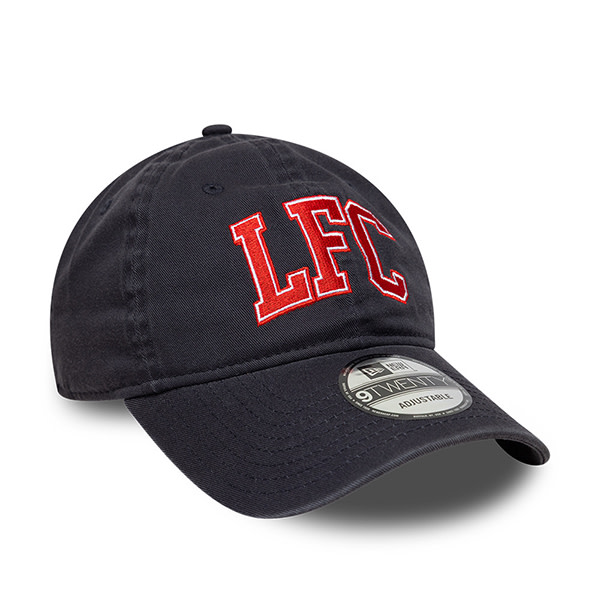 LFC New Era Wordmark Navy 9TWENTY Adjustable Cap - Image 4