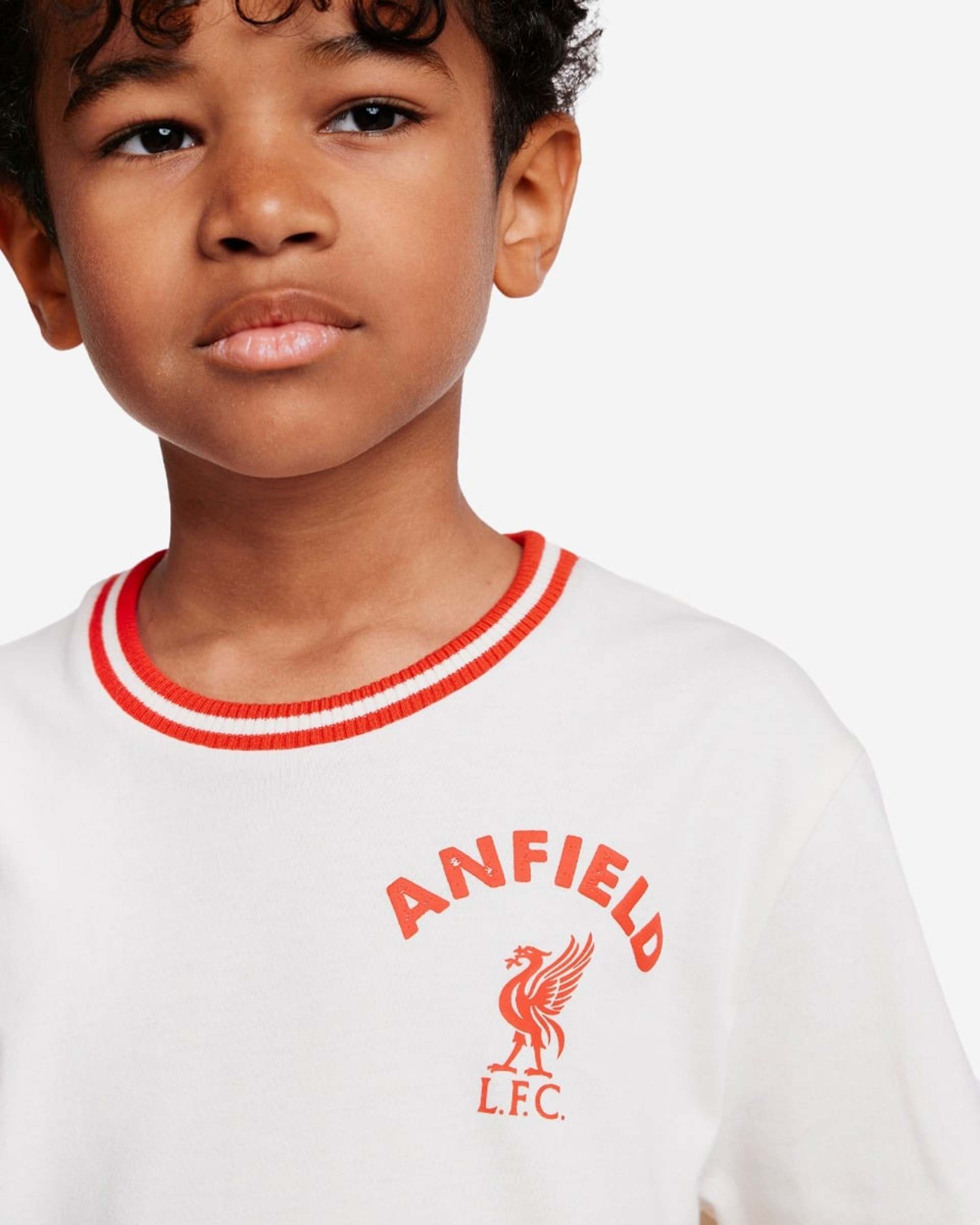 LFC Geripptes Mini-T-Shirt für Säuglinge, cremefarben - Image 2