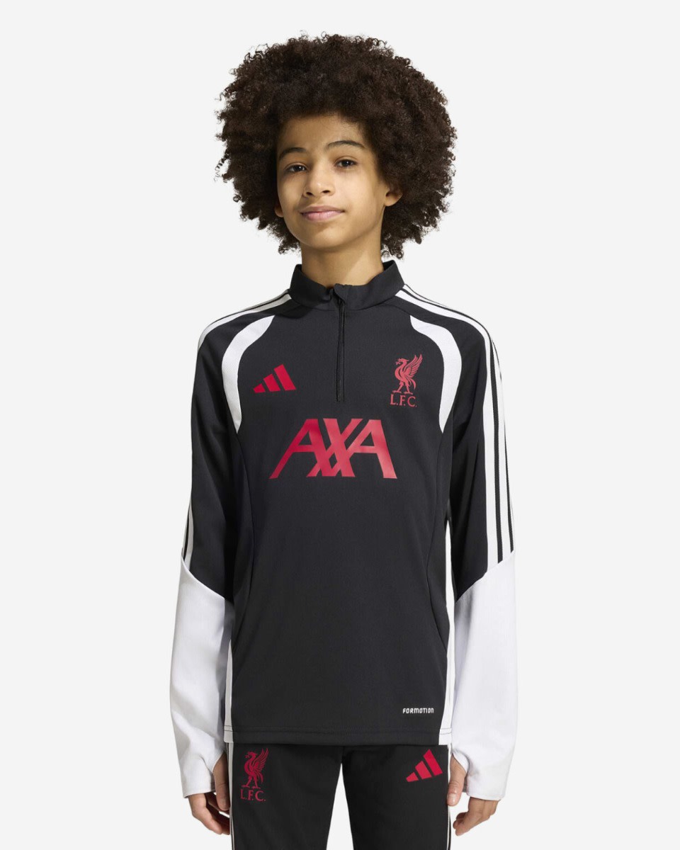 LFC adidas Youth 26/27 Tiro Training Top Black - Image 3