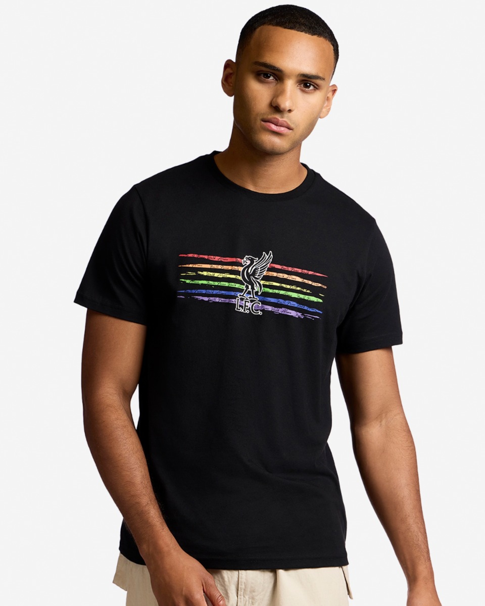 LFC Adult Liverbird Pride Tee Sort - Image 1