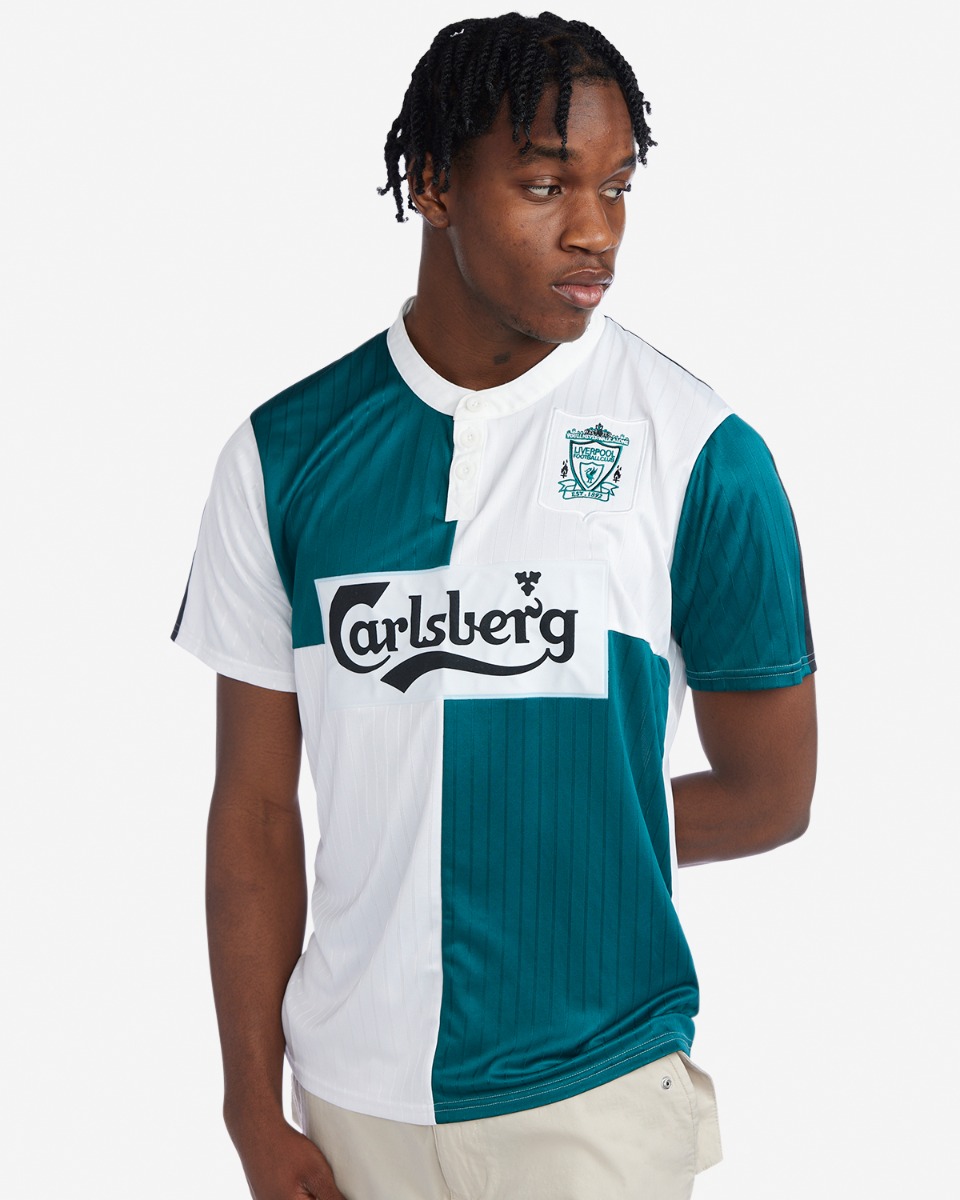 95-96 Liverpool FC 長袖シャツ アウェイ LFC Retro Adults 95/96 Away