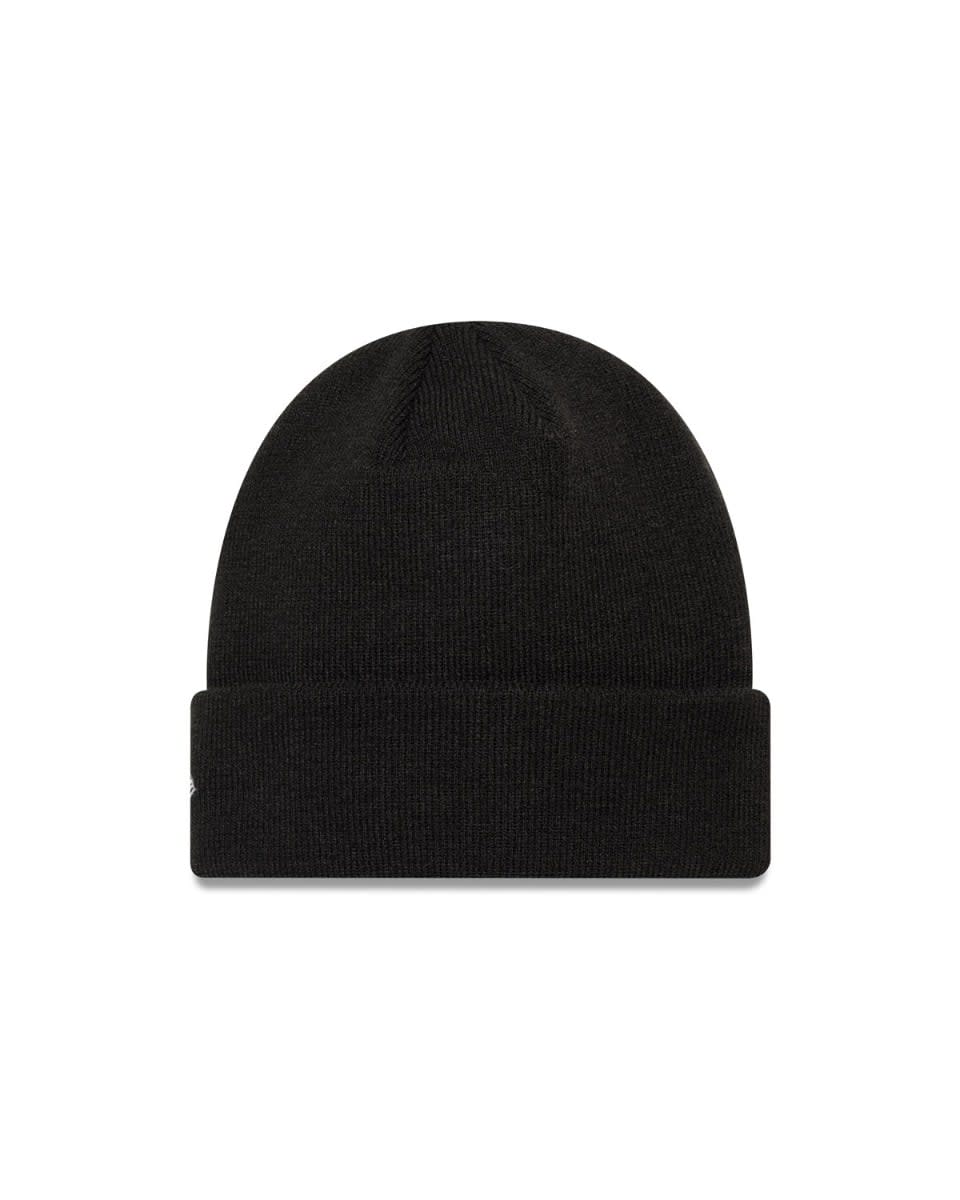 Gorro LFC New Era para niños con forma de Liverbird, tejido con puños, blanco y negro - Image 2