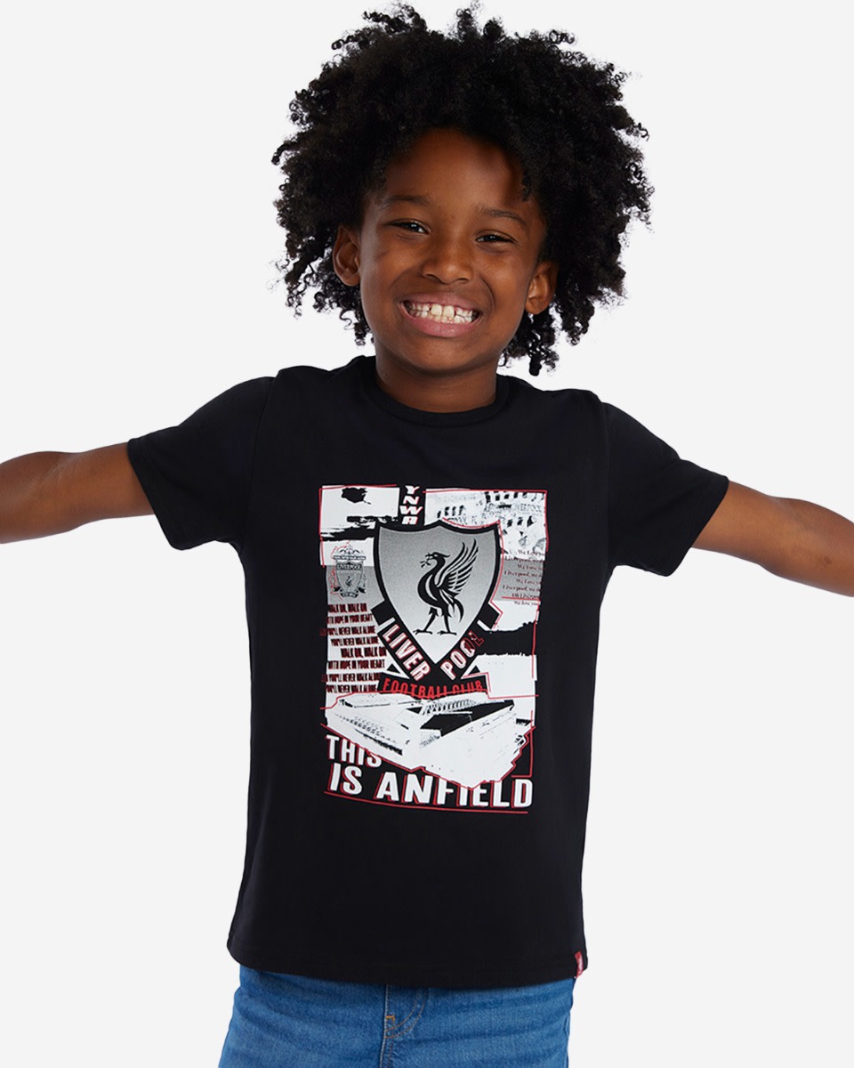 Tee-shirt Anfield Crest du LFC pour juniors - Image 2