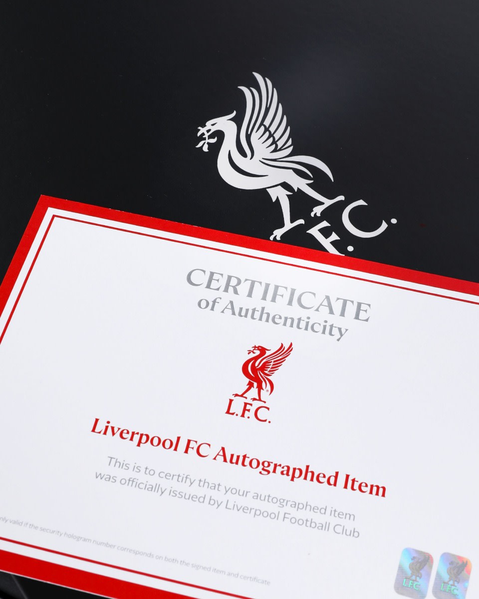 Von LFC signierter Gerrard Adidas-Stiefel - Image 3
