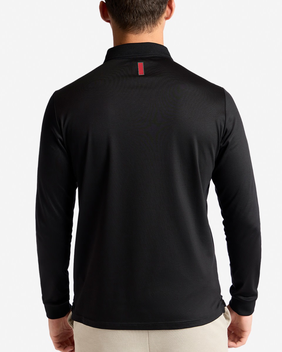LFC Firma Herre Langærmet Polo Sort - Image 2