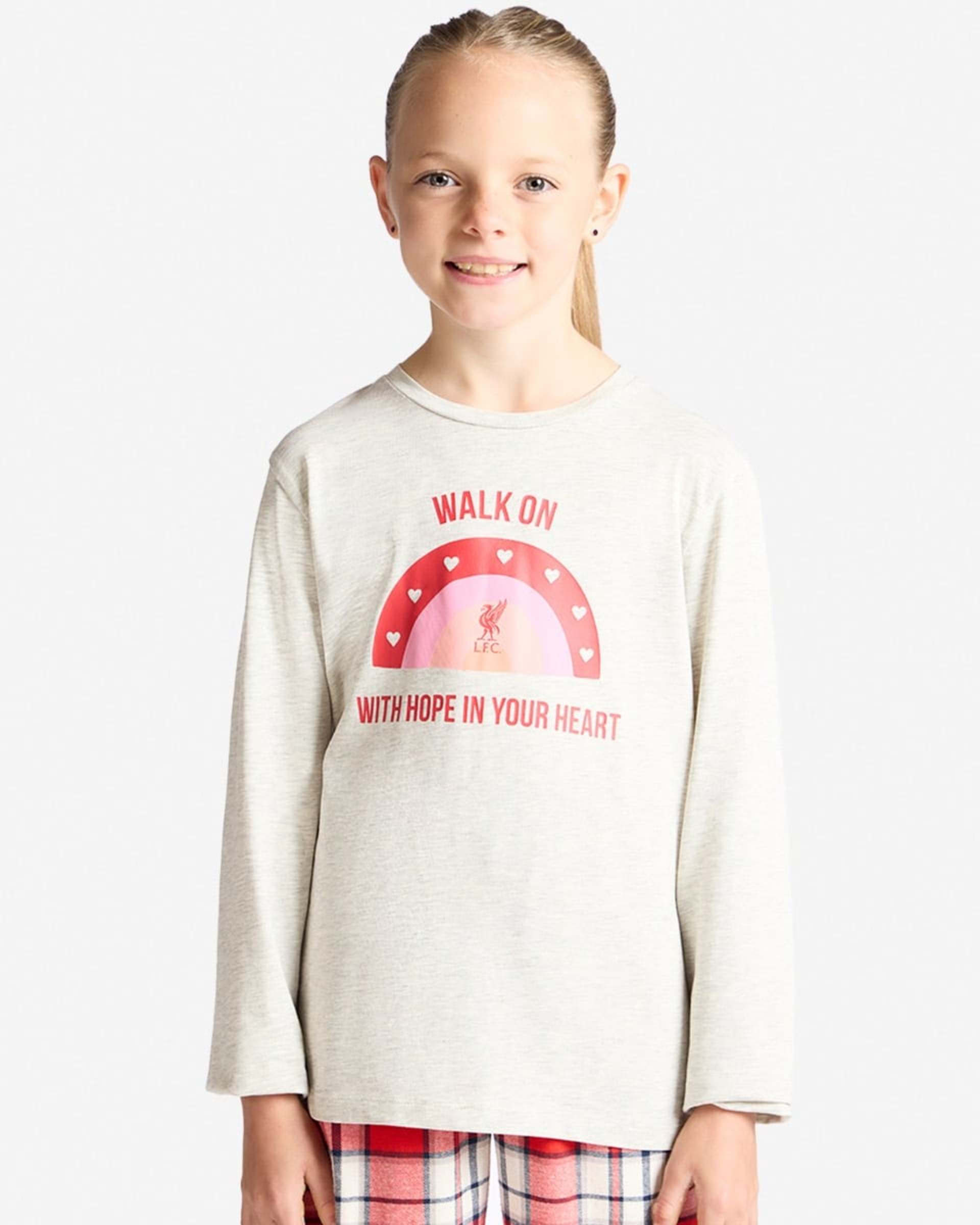 LFC Spædbørn Piger Langt Pyjamasæt Ecru - Image 2