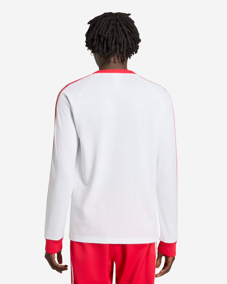 LFC adidas Originals Long Sleeve Tee White - Image 2