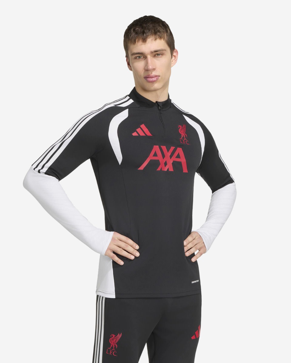 LFC 아디다스 남성용 26/27 티로 트레이닝 탑 블랙 - Image 1